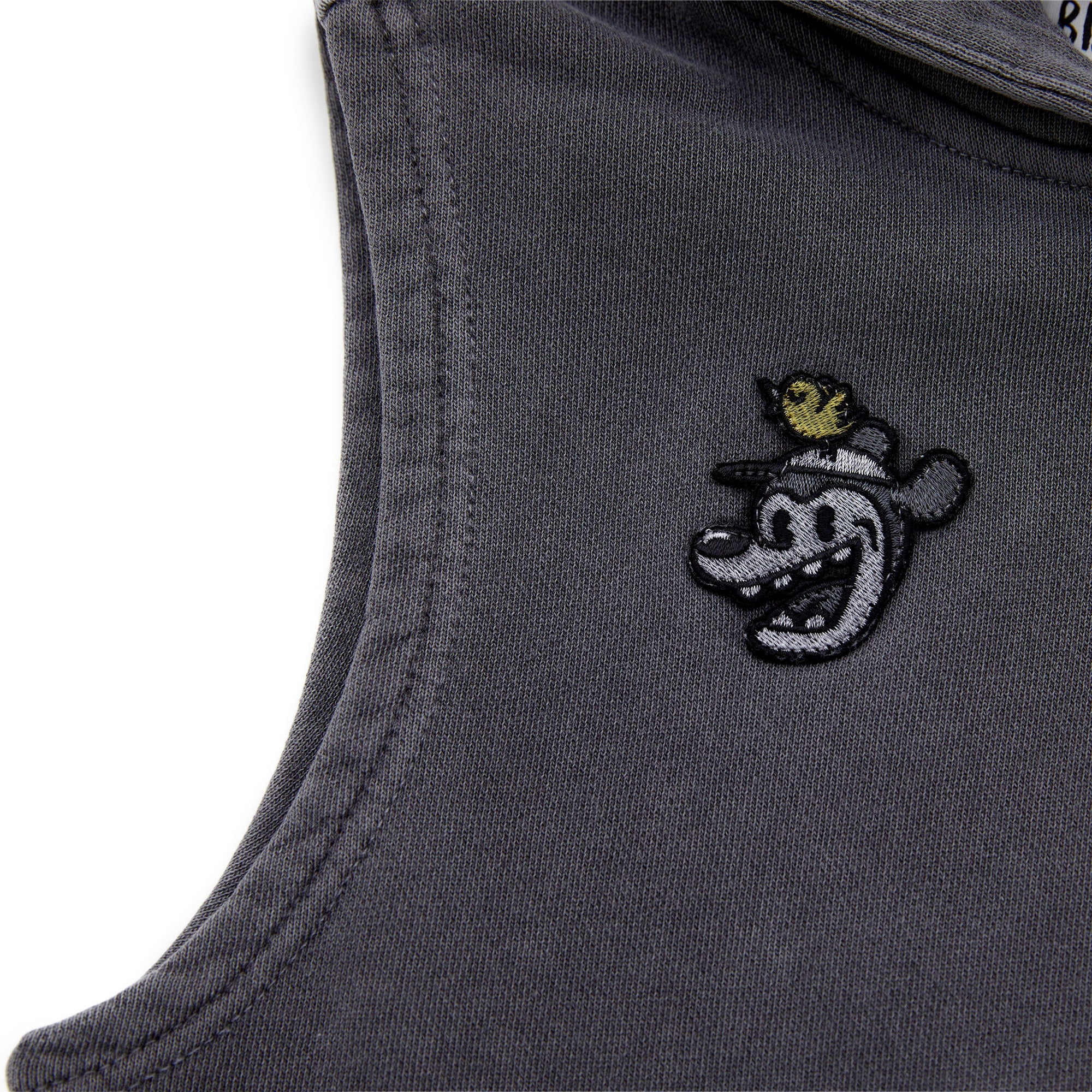 Boys & Girls Black Hooded Gilet