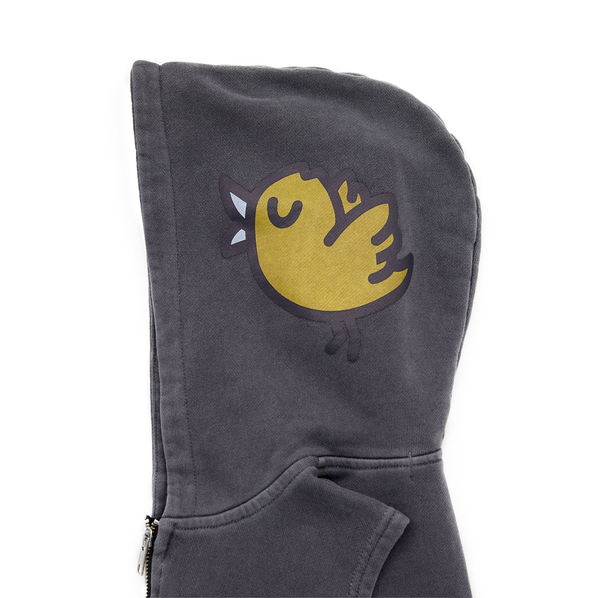 Boys & Girls Black Hooded Gilet