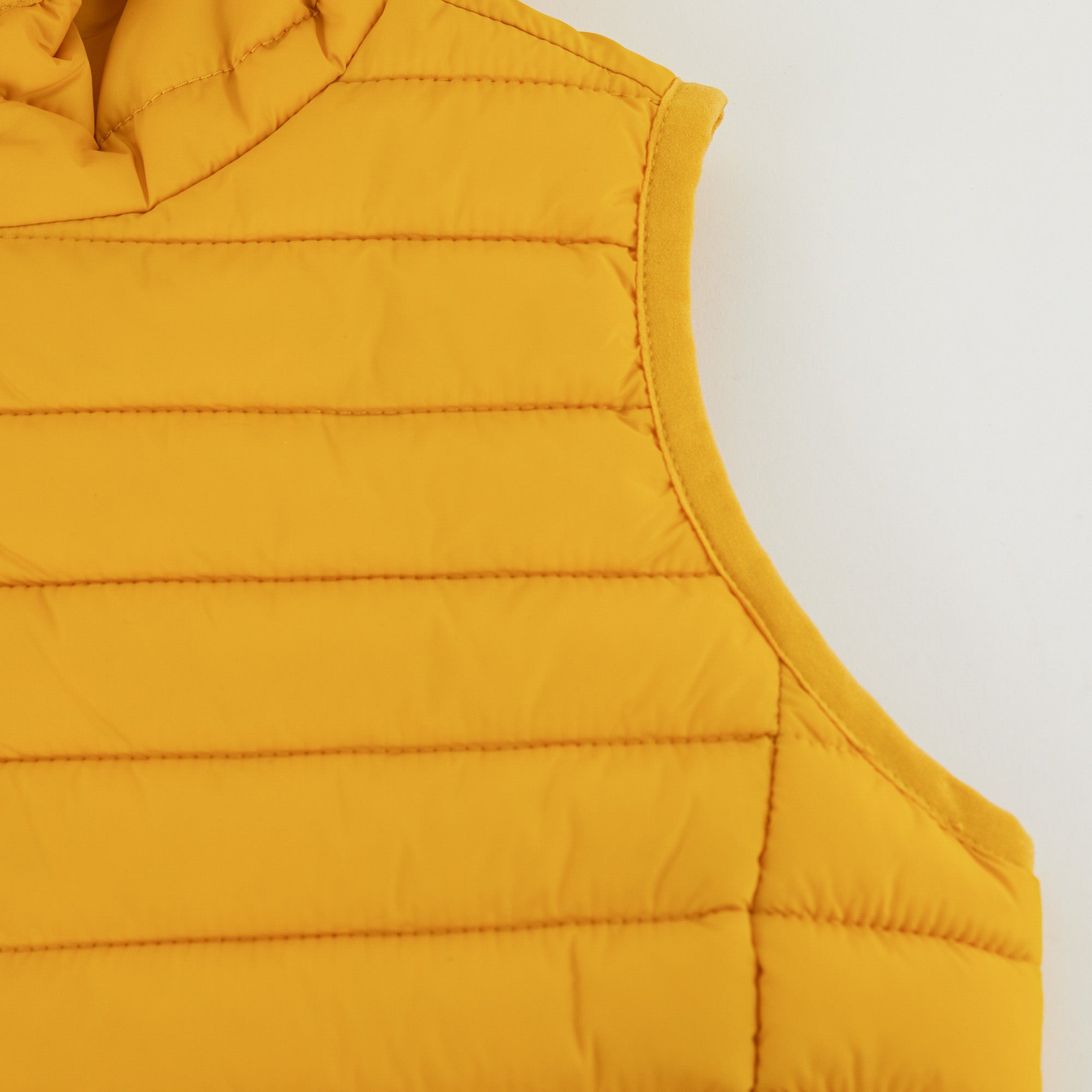 Boys & Girls Yellow Padded Gilet