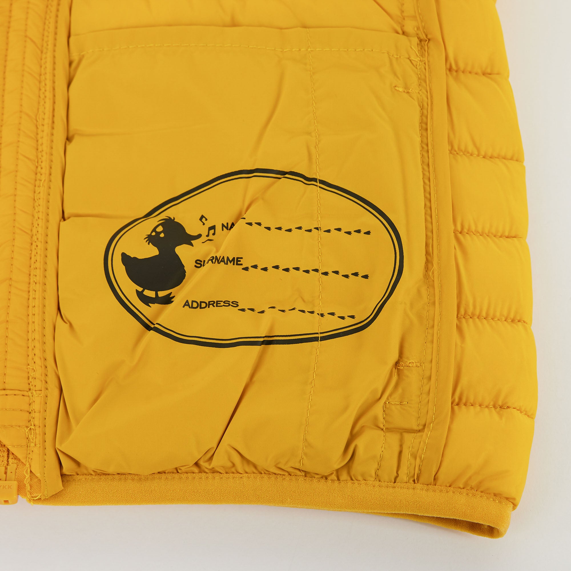 Boys & Girls Yellow Padded Gilet