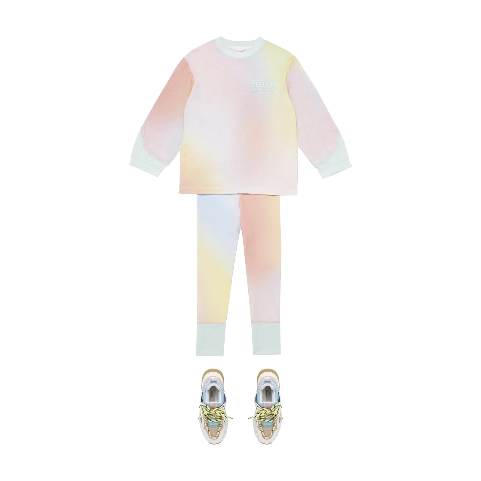 Girls Multicolor Sport Leggings