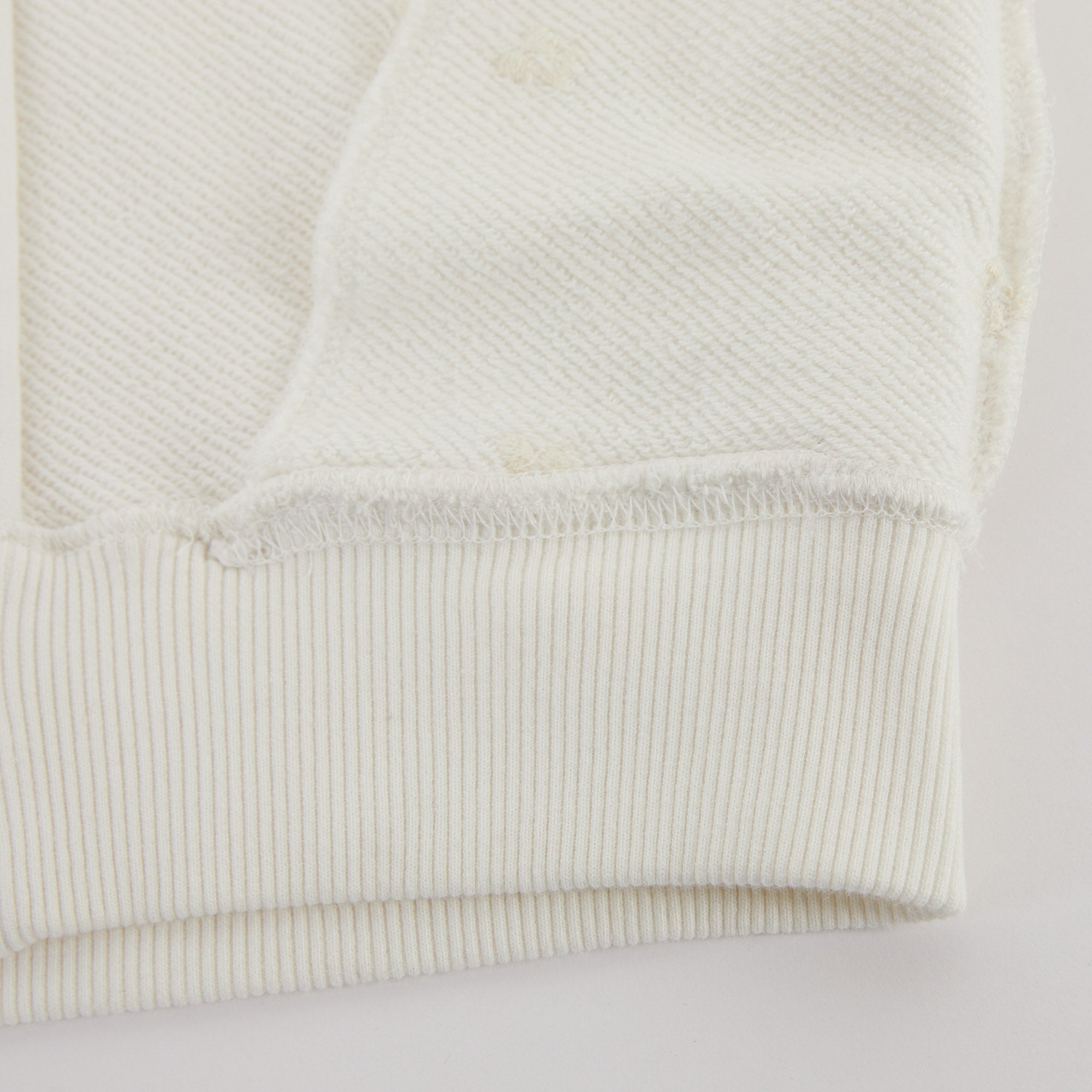 Girls White Zip-Up Top