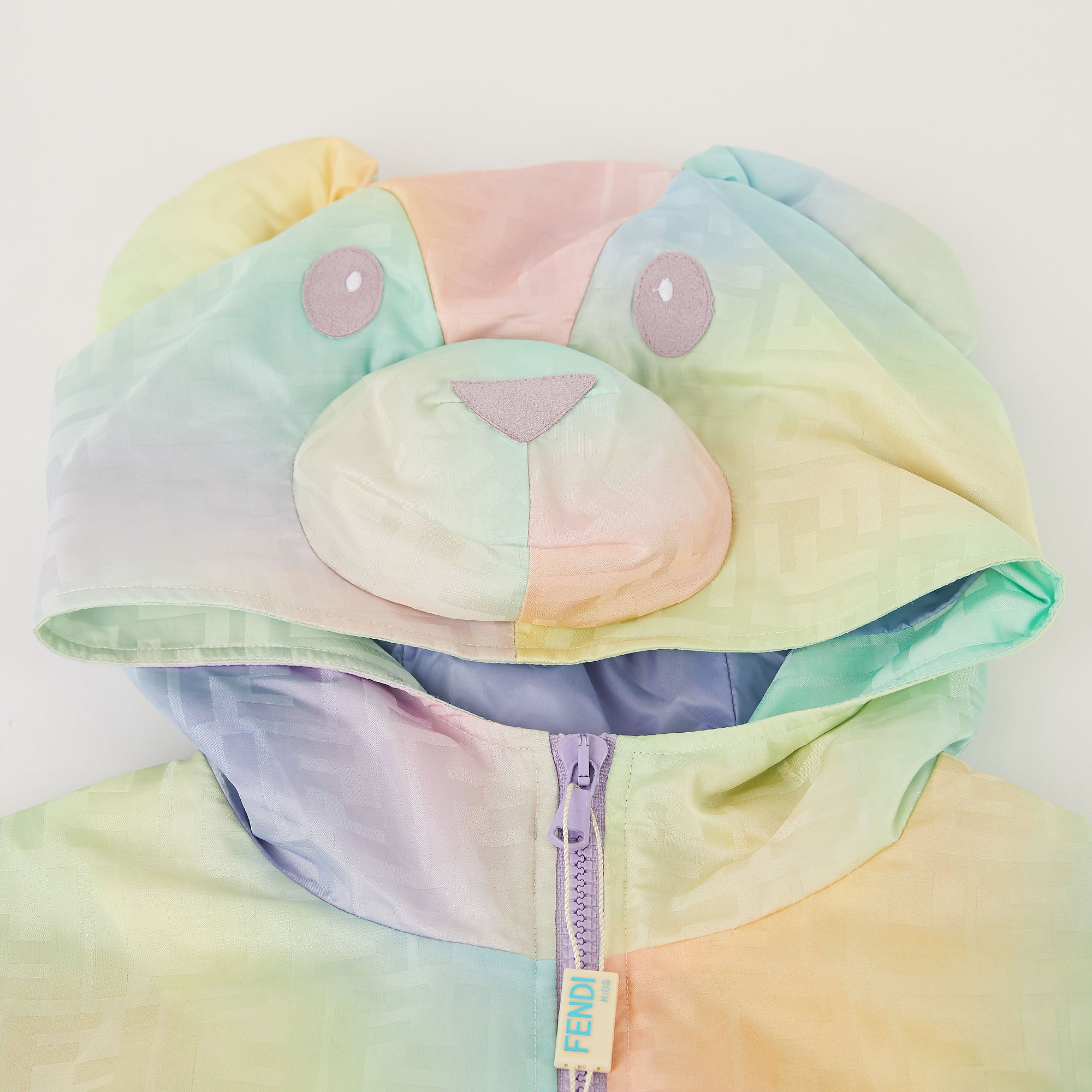 Boys & Girls Multicolor Logo Jacket