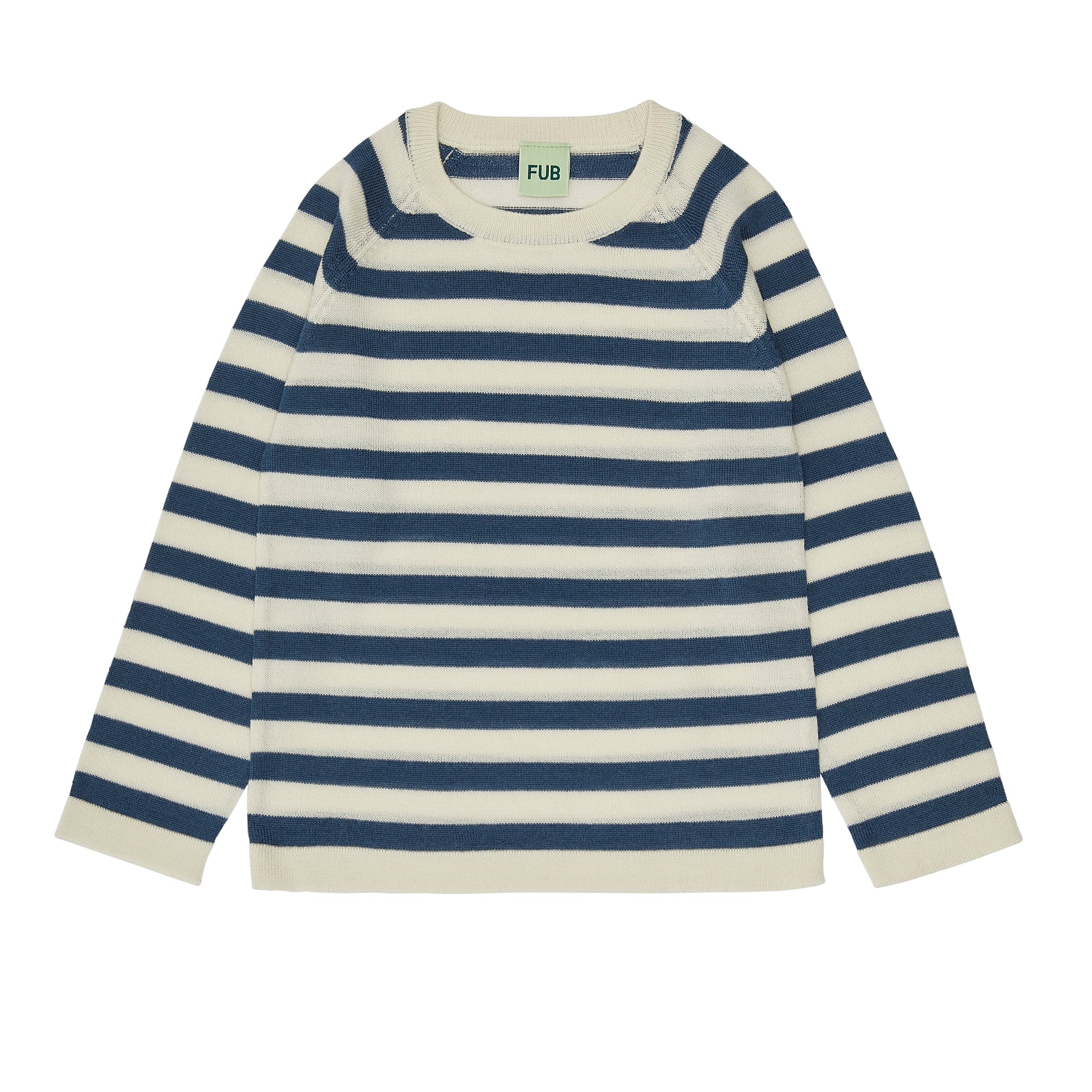 Boys & Girls Blue Stripes Wool Sweater