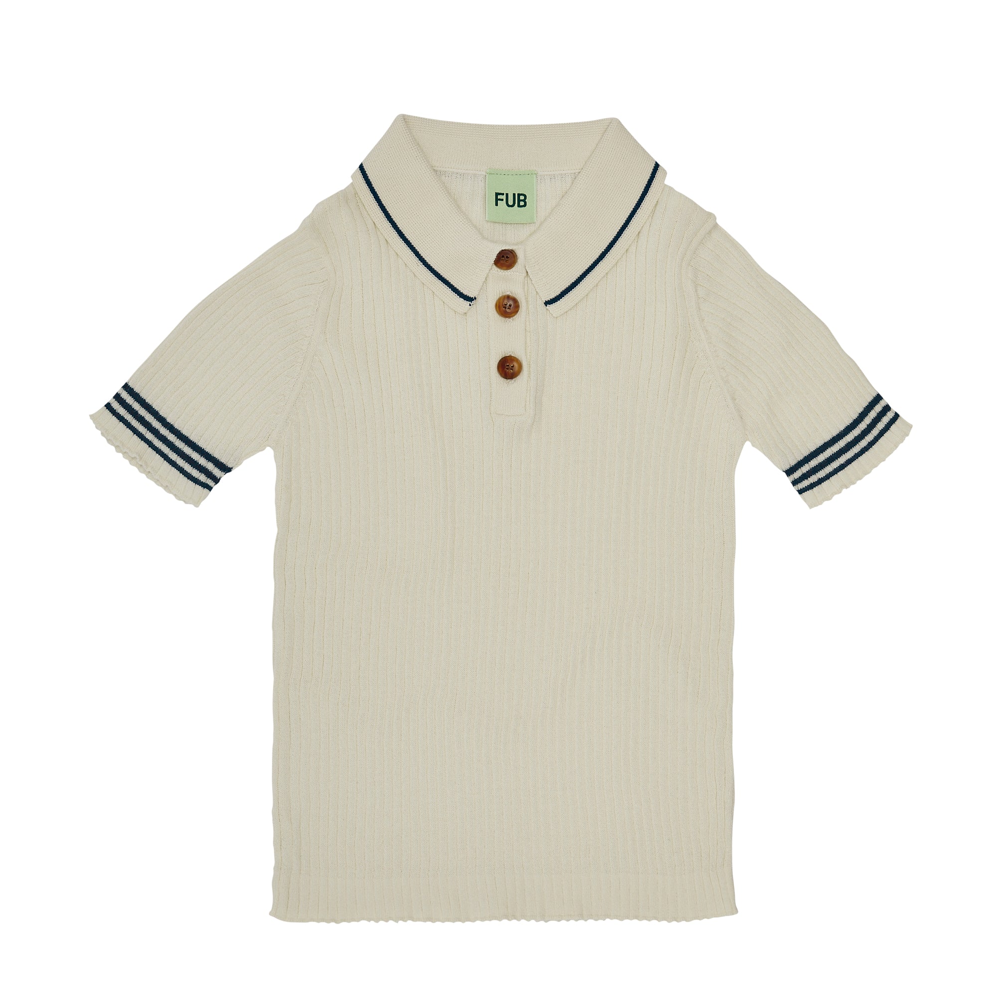Boys & Girls White Cotton Polo Shirt