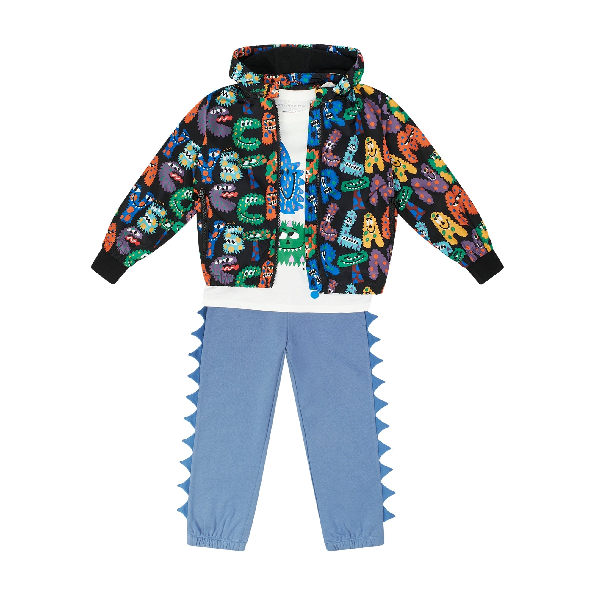 Boys Blue Cotton Trousers