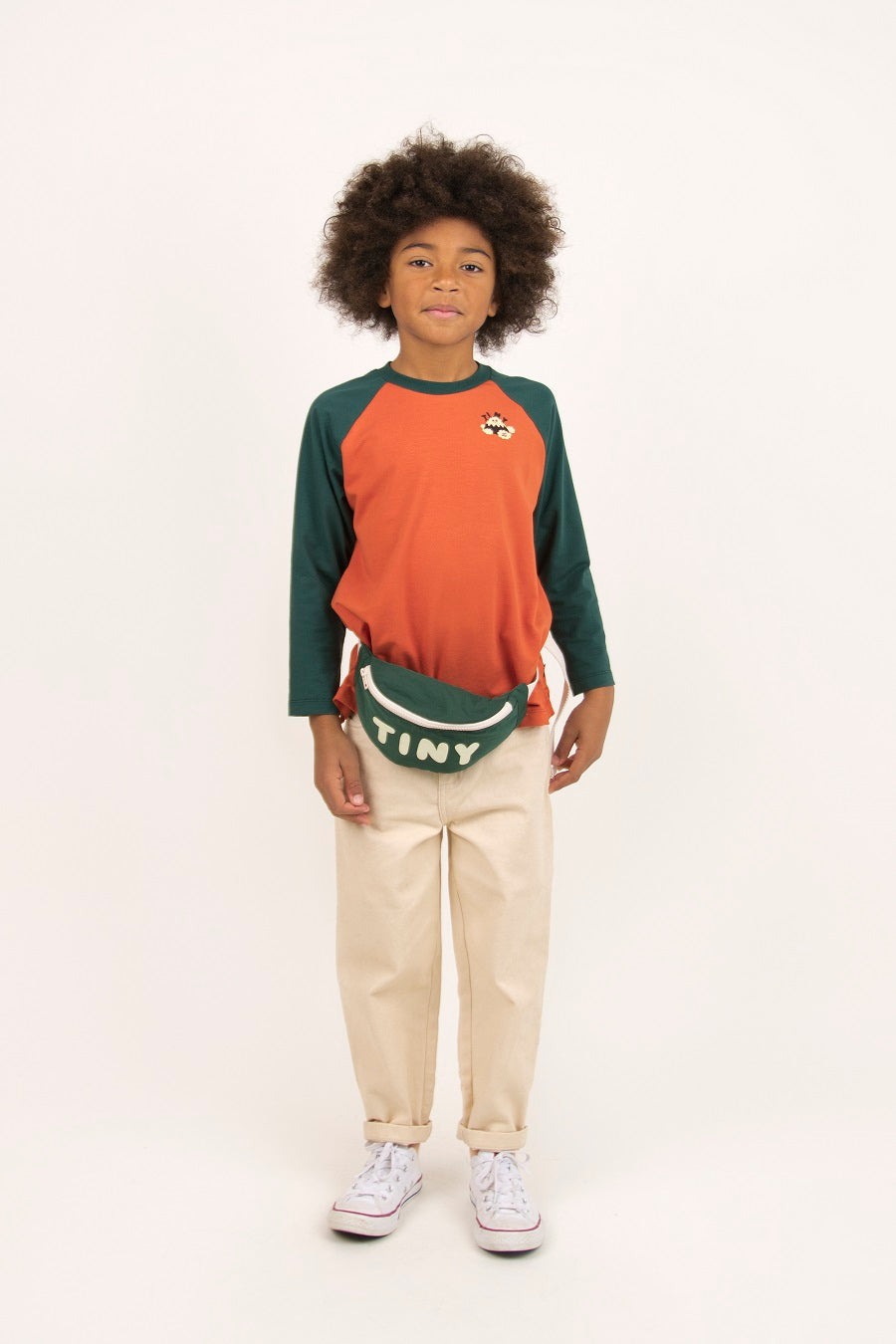 Boys & Girls Dark Green Logo Bag