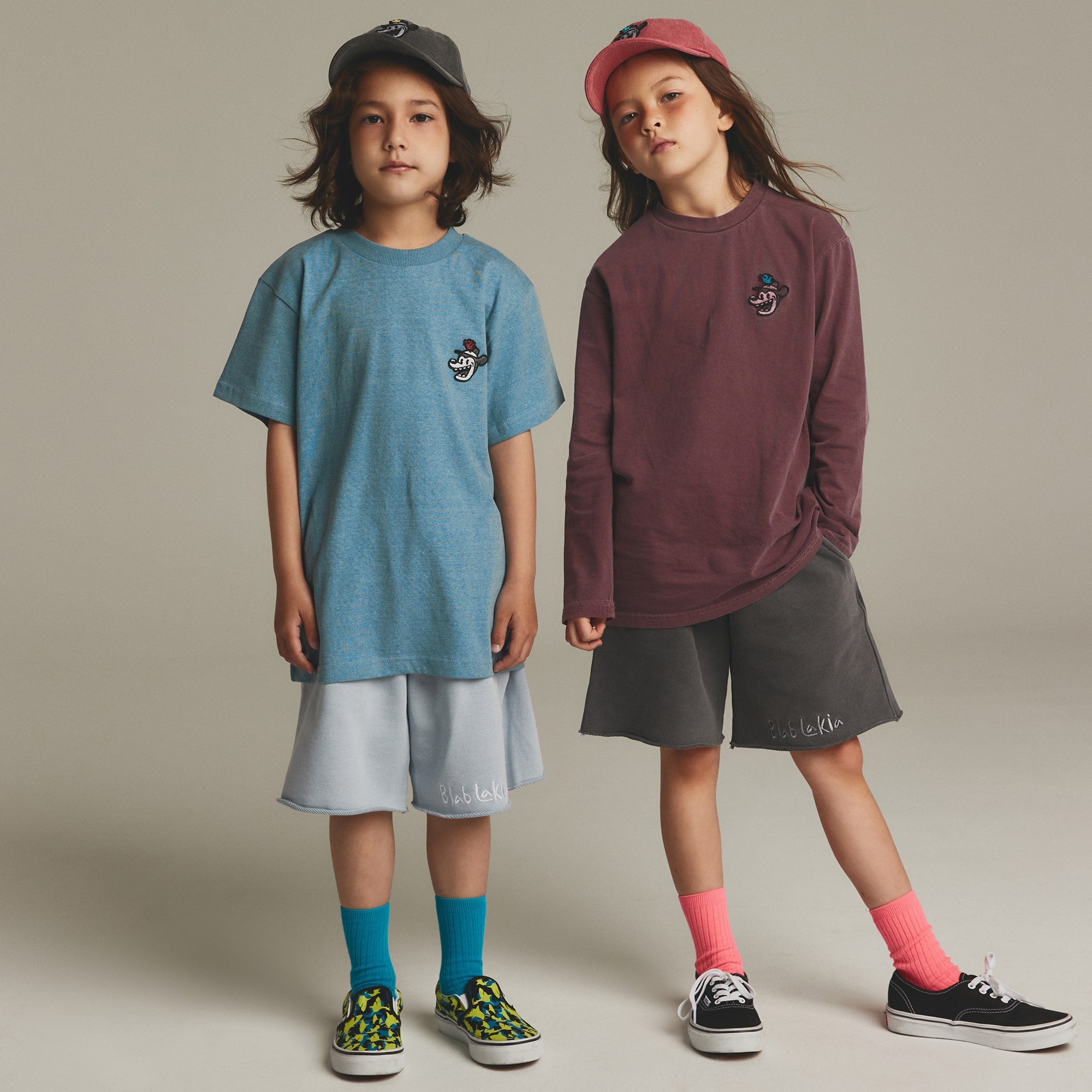 Boys & Girls Wine Red Cotton T-Shirt