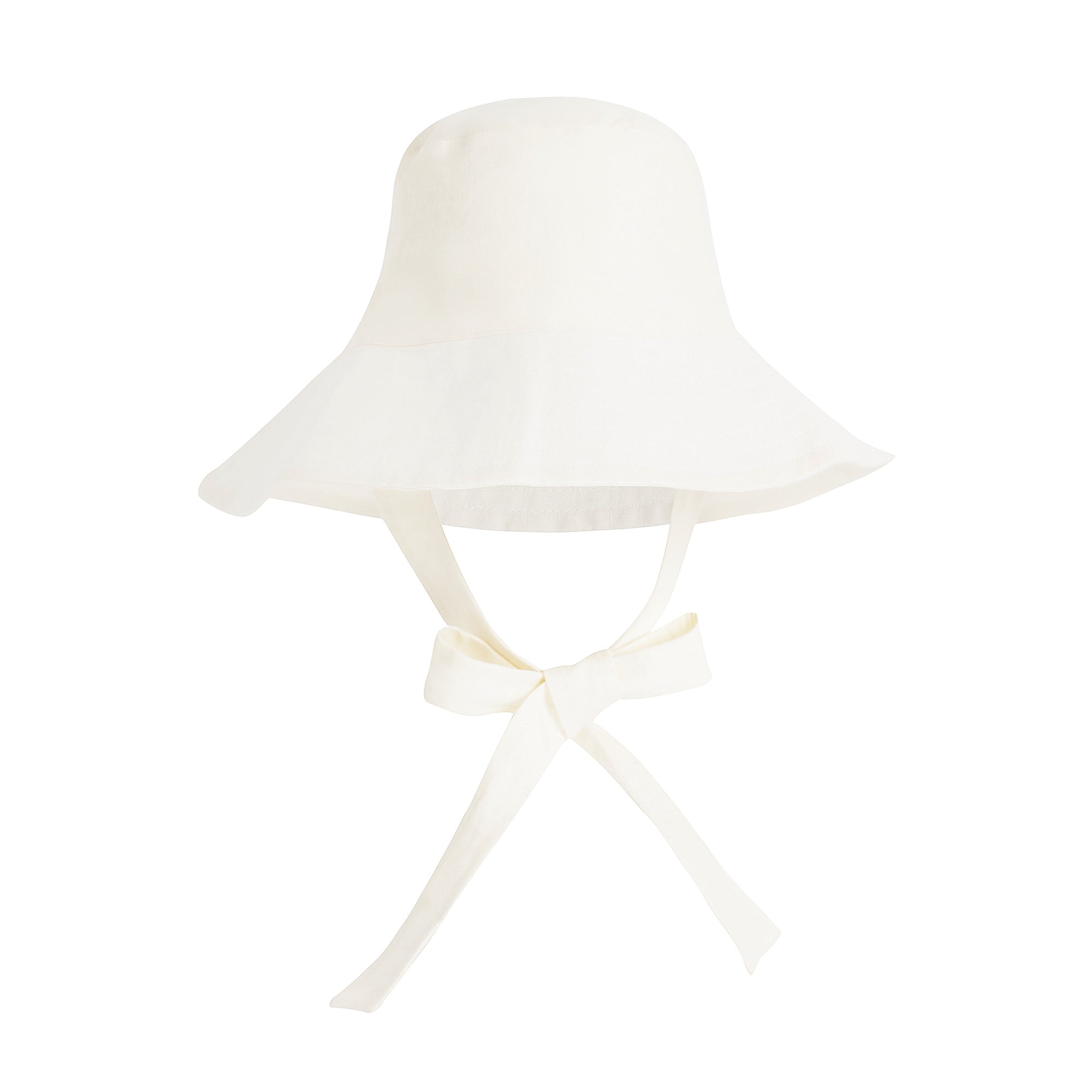 Boys & Girls White Hat