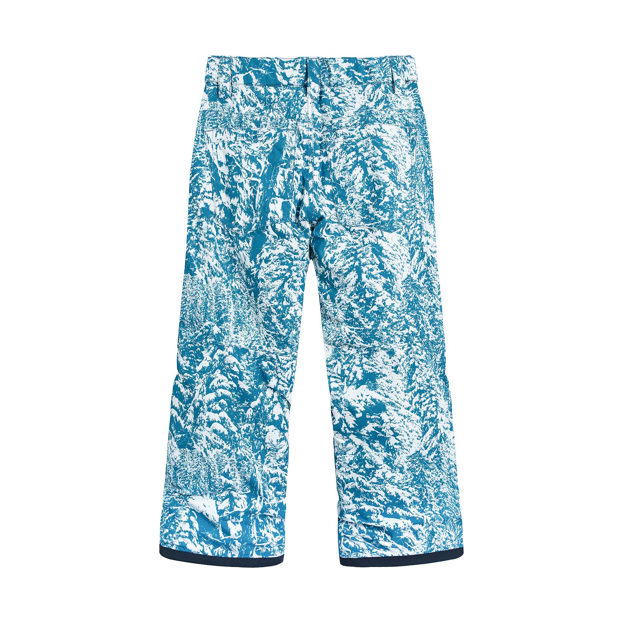 Boys Blue Printed Ski Trousers