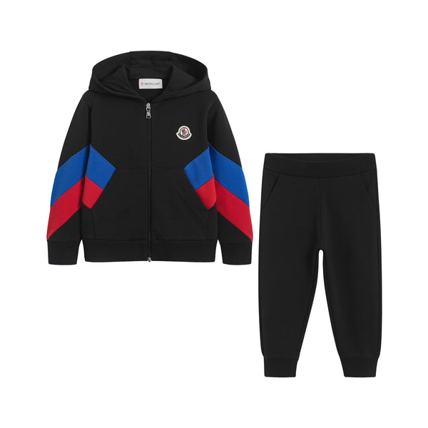 Baby Boys Black Cotton Set