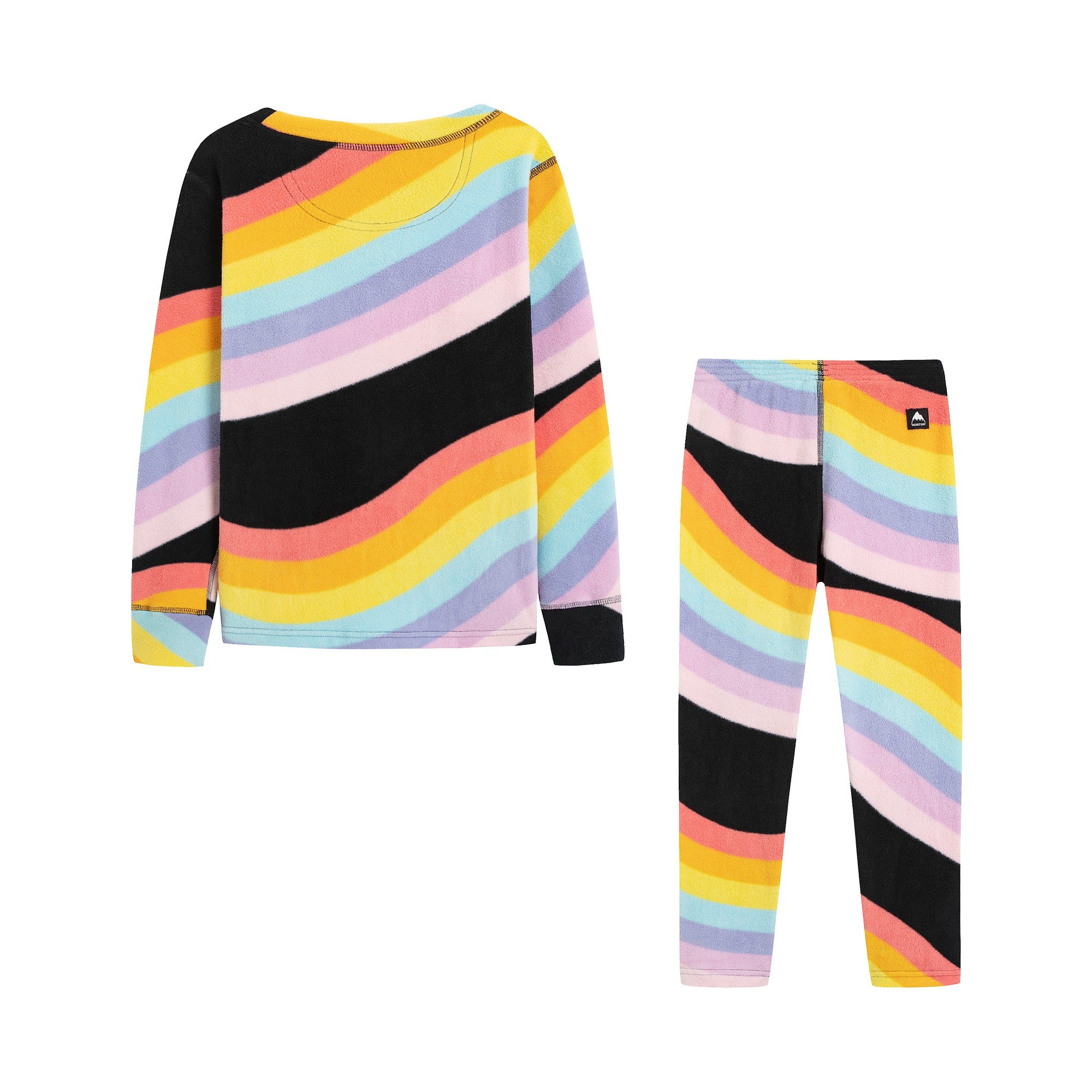 Boys & Girls Rainbow Fleece Set