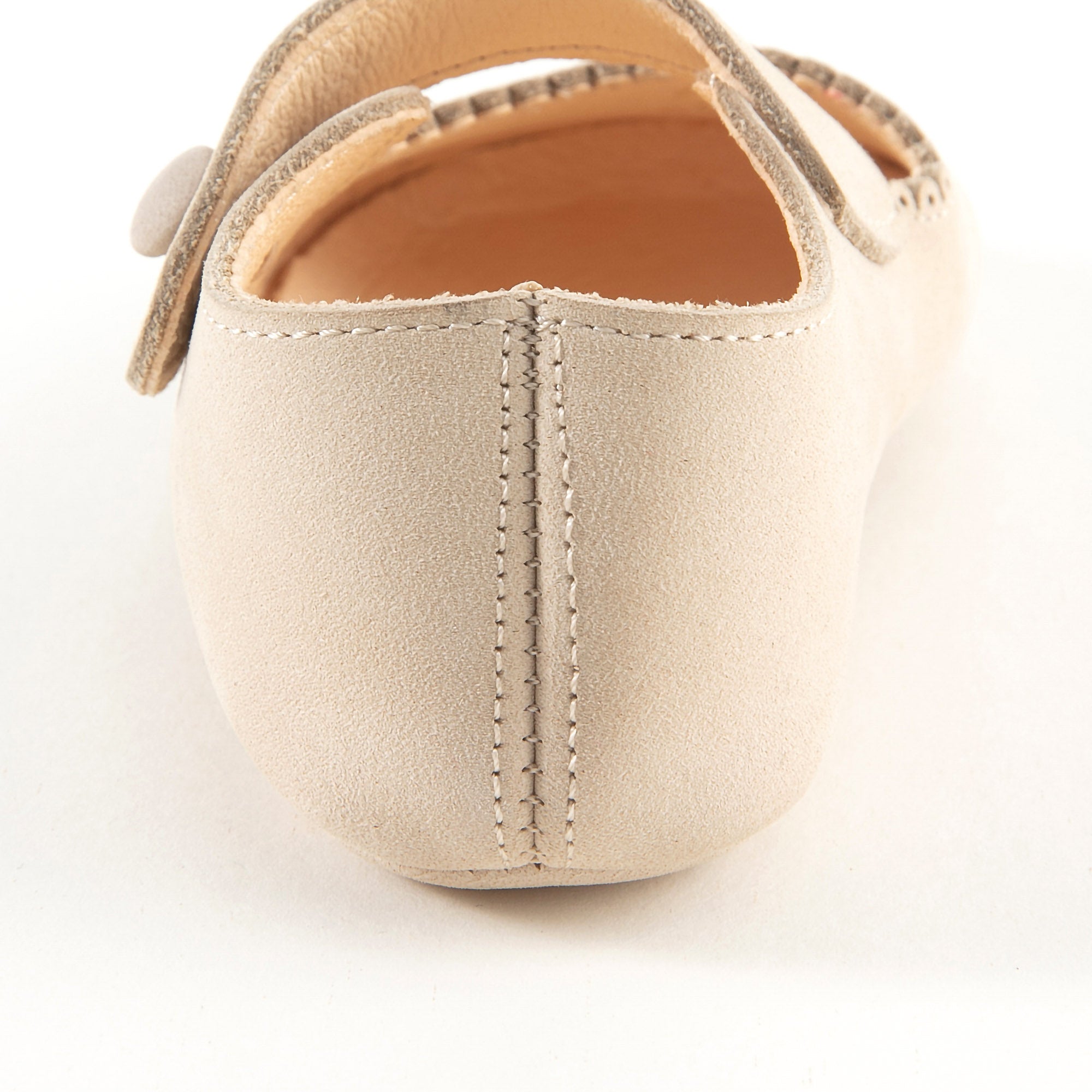 Baby Girls Beige Flat Shoes
