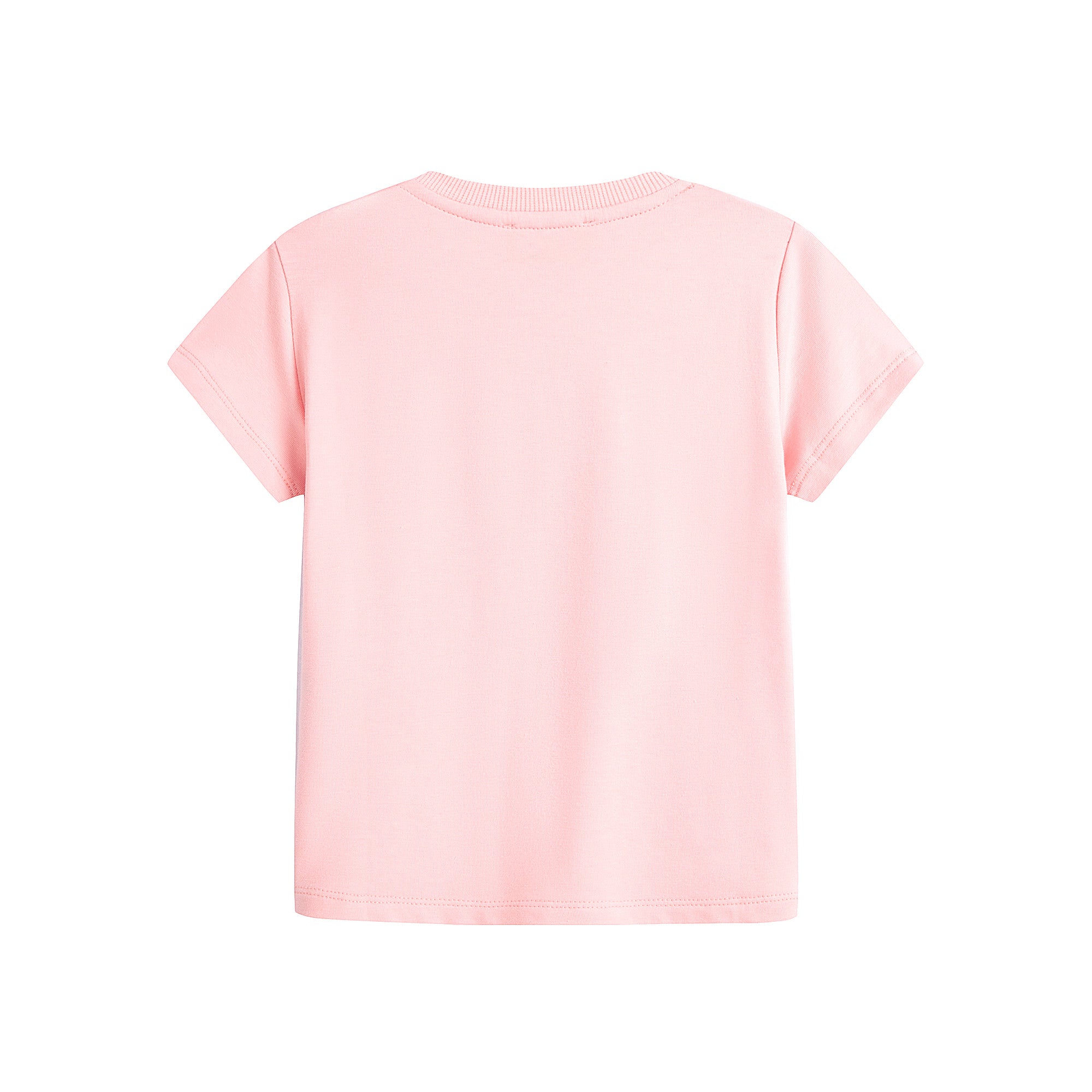 Baby Boys & Girls Pink Bear Cotton T-Shirt