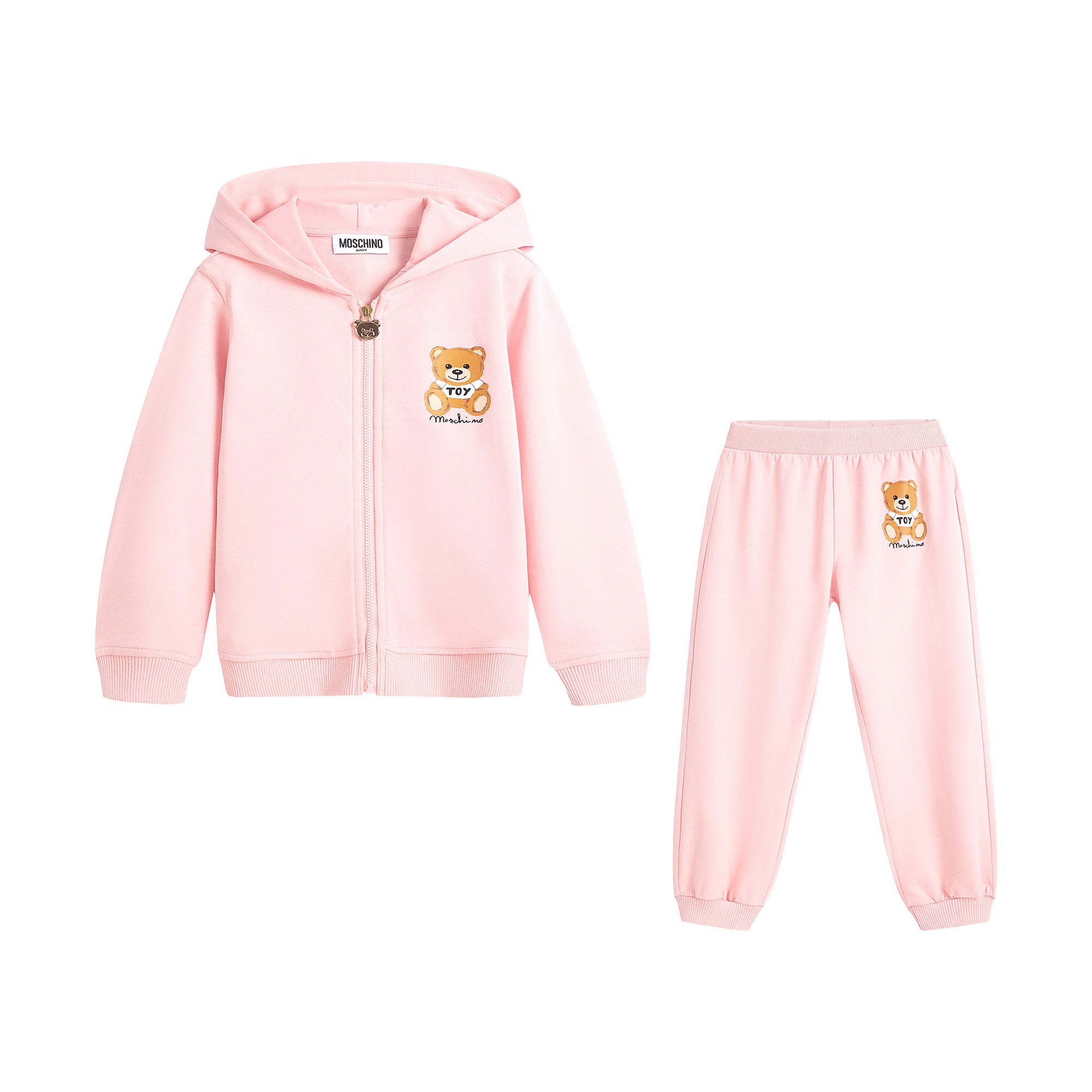 Baby Boys & Girls Pink Cotton Set
