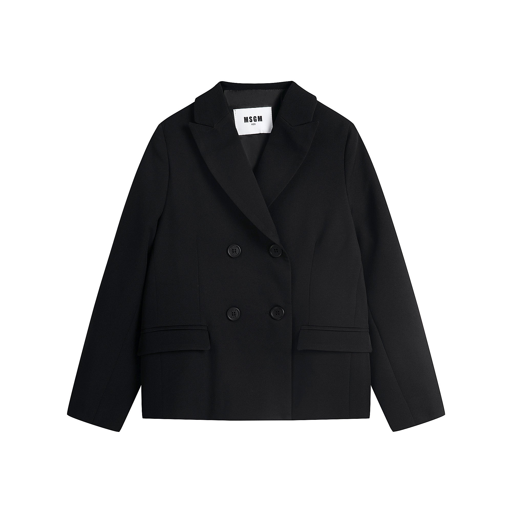 Girls Black Suit Coat