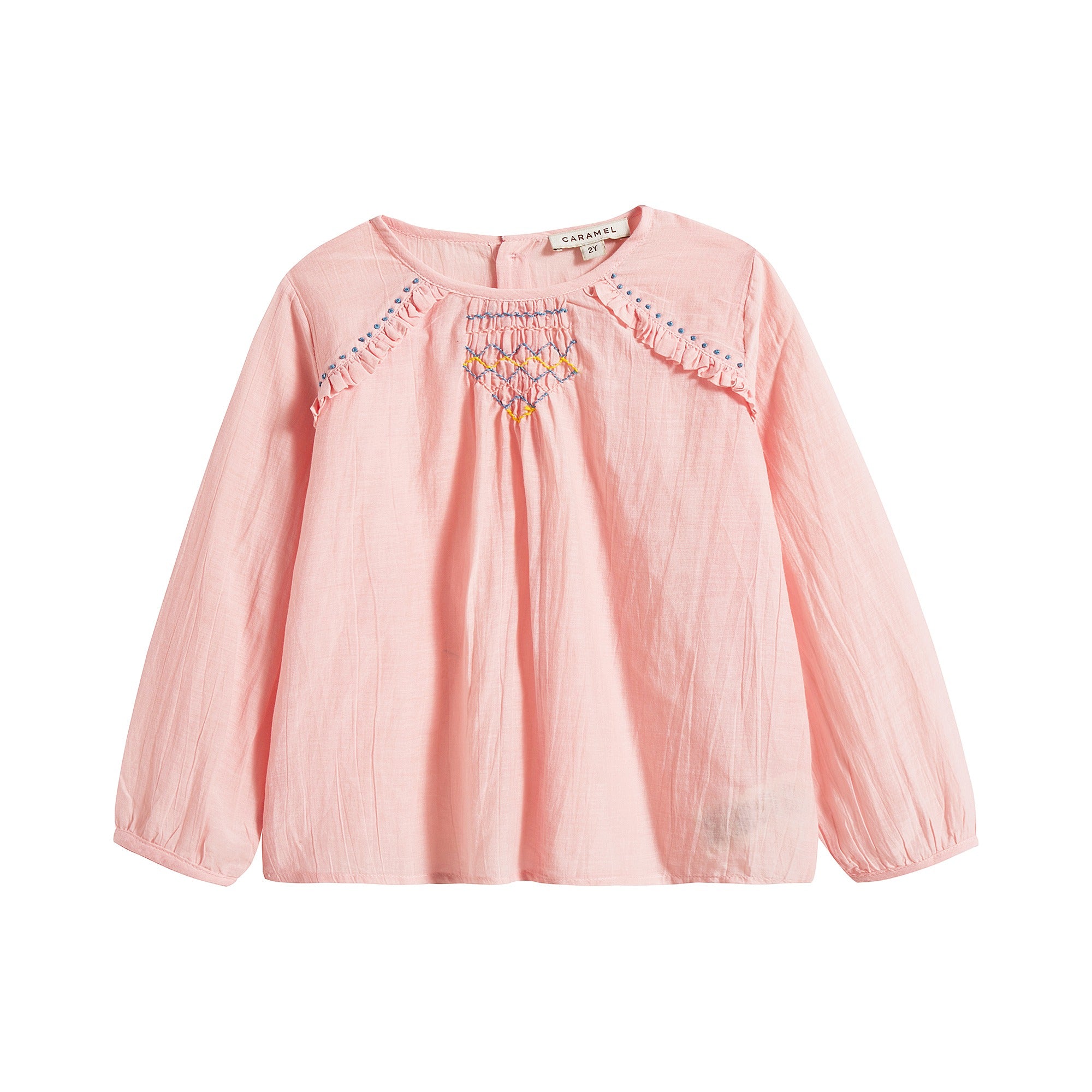 Baby Girls Pink Cotton Top
