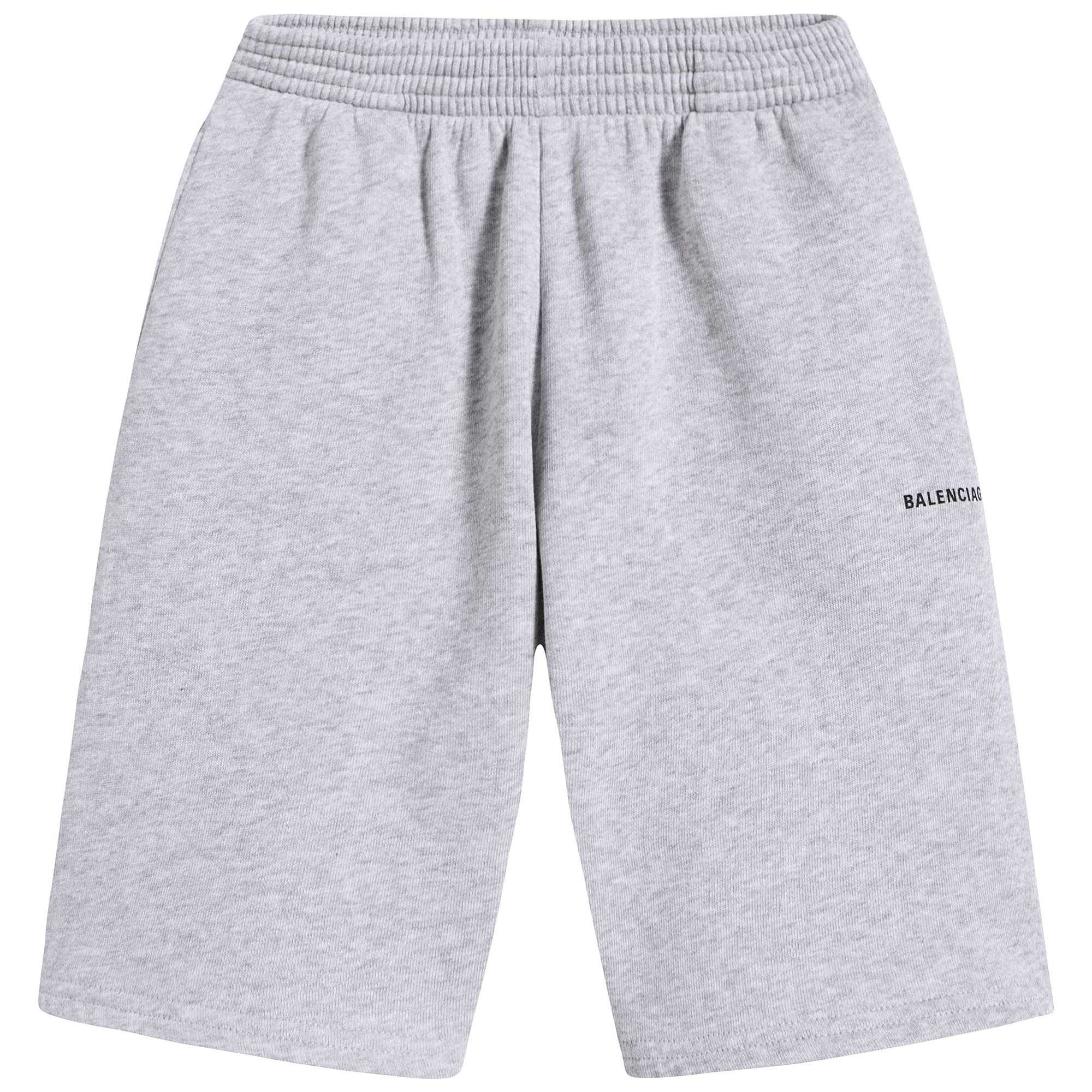 Boys & Girls Grey Cotton Shorts