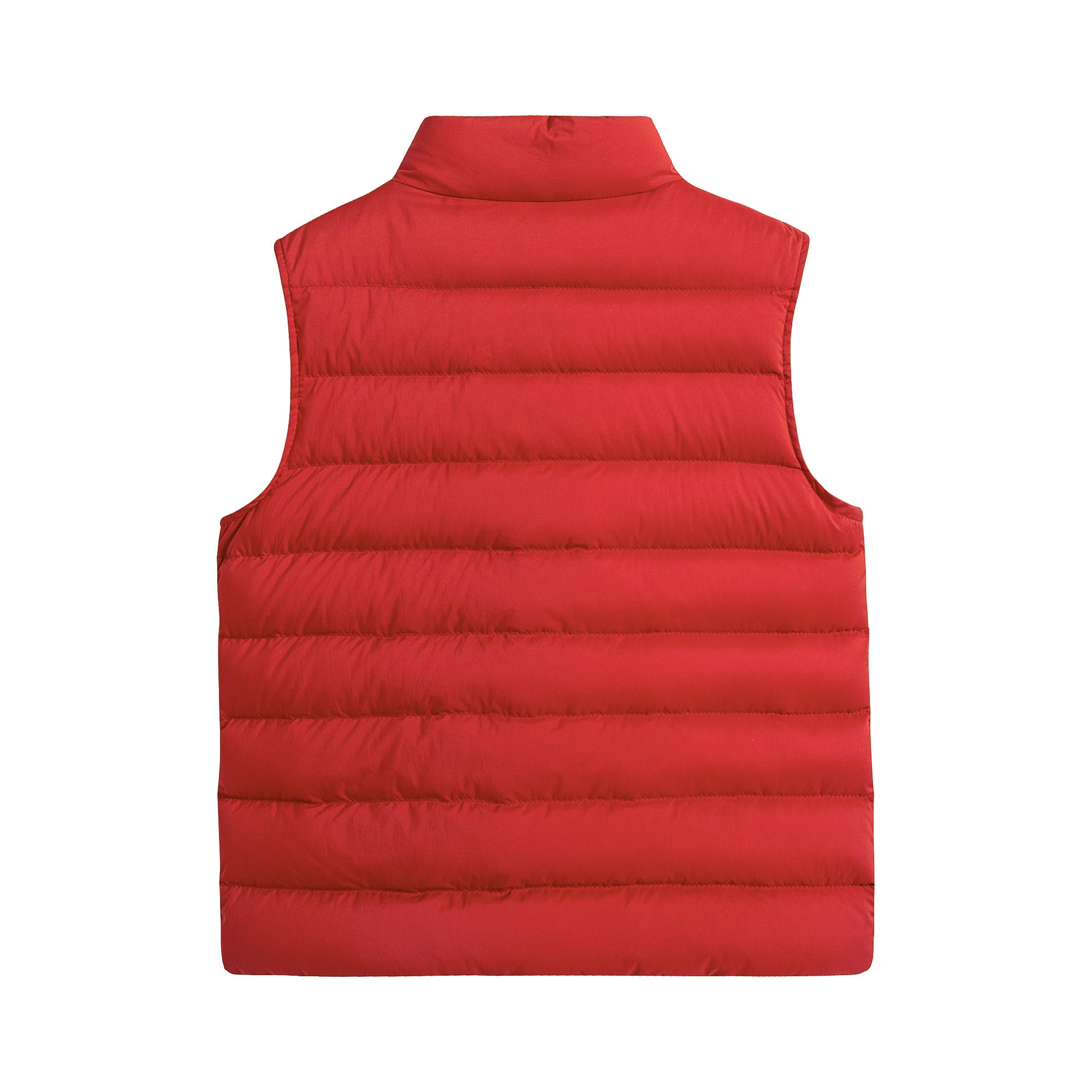 Boys Red "DAZIM" Padded Down Gilet