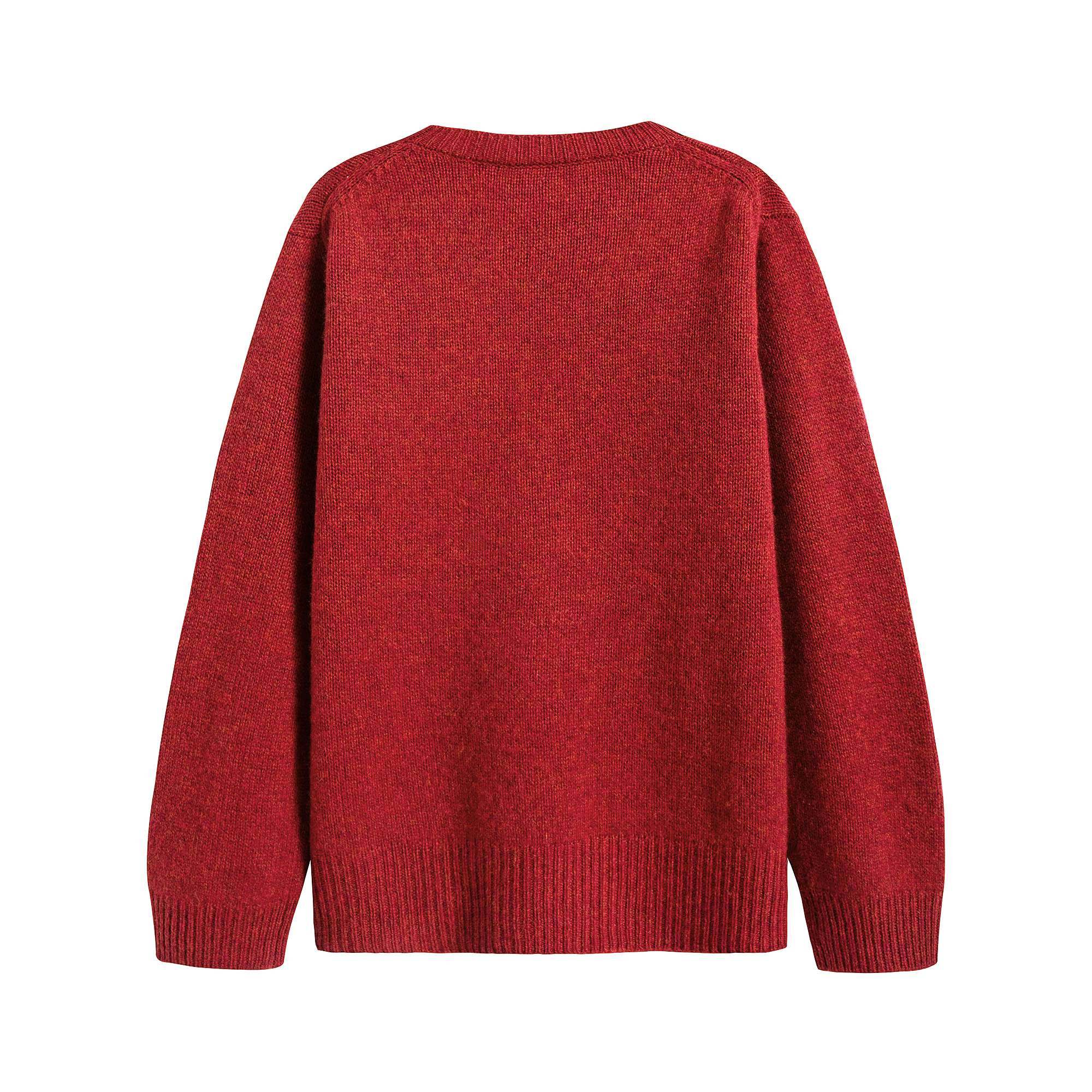 Boys & Girls Red Cashmere Sweater