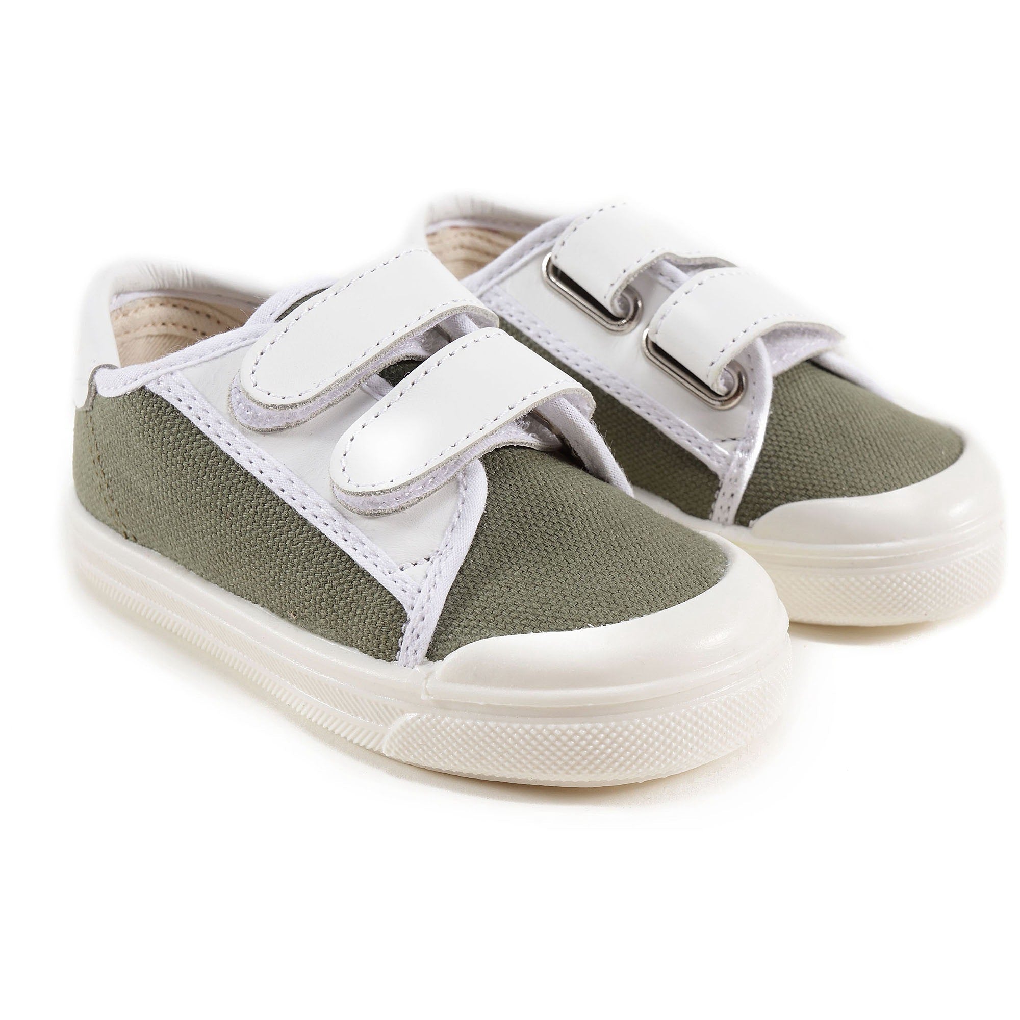 Boys & Girls Green Canvas Shoes