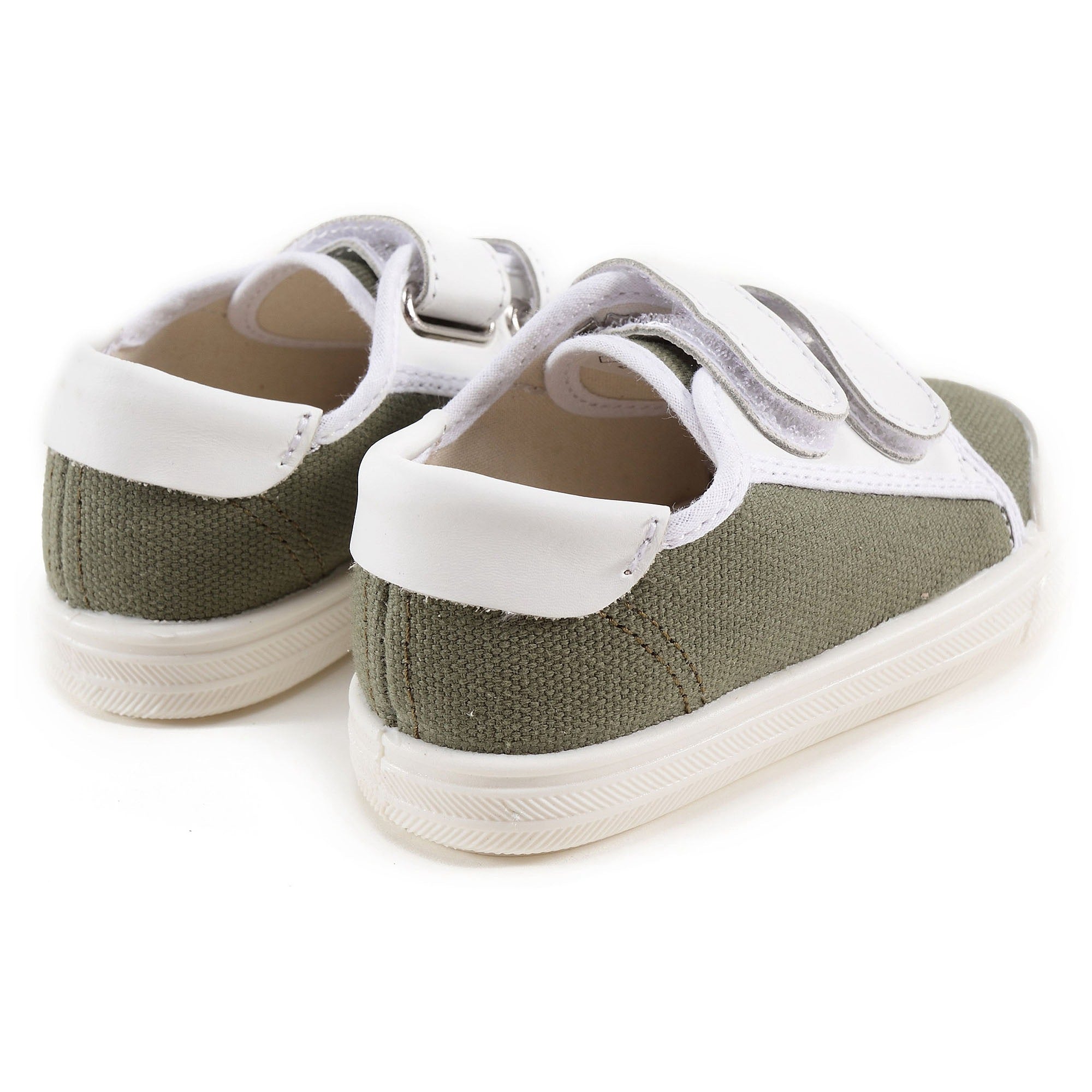 Boys & Girls Green Canvas Shoes
