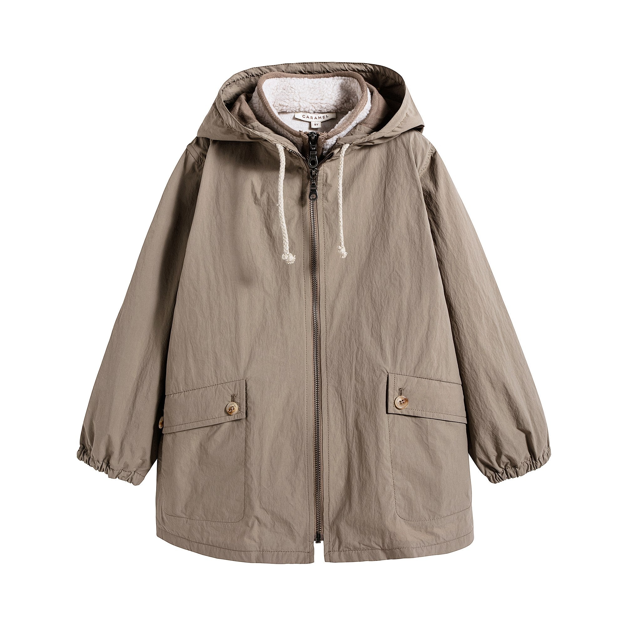 Boys & Girls Taupe Coat