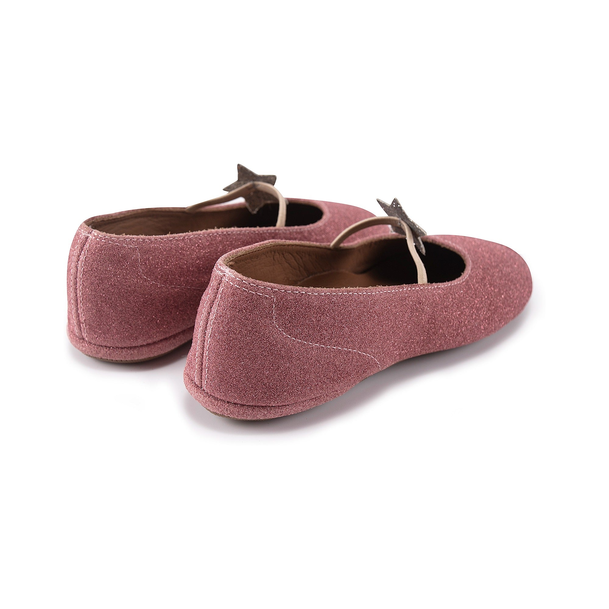 Girls Pink Leather Shoes