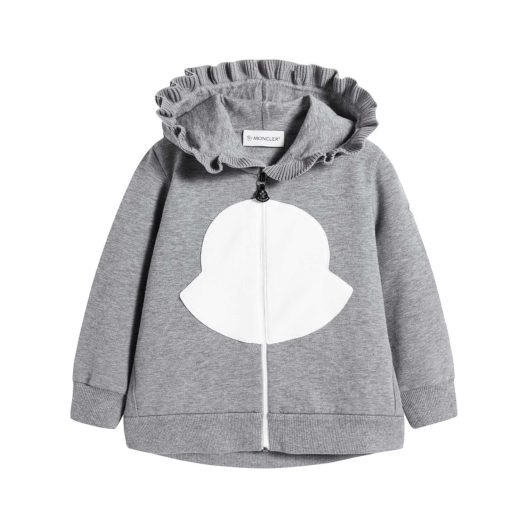 Baby Girls Light Grey Sweatshirt