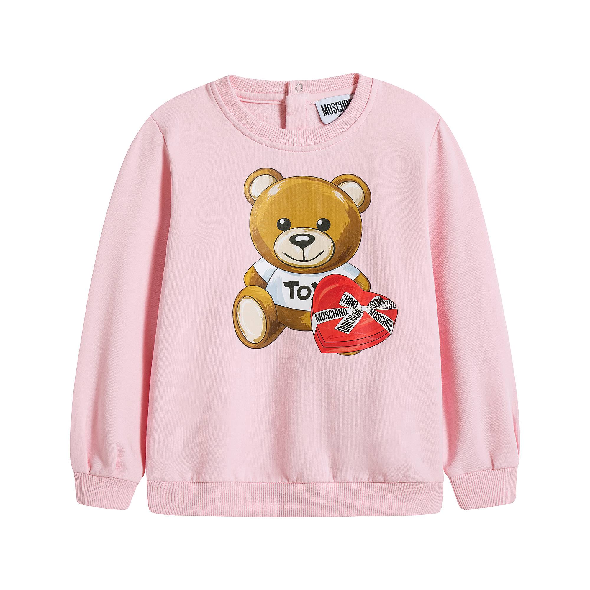 Baby Girls Pink Sweatshirt
