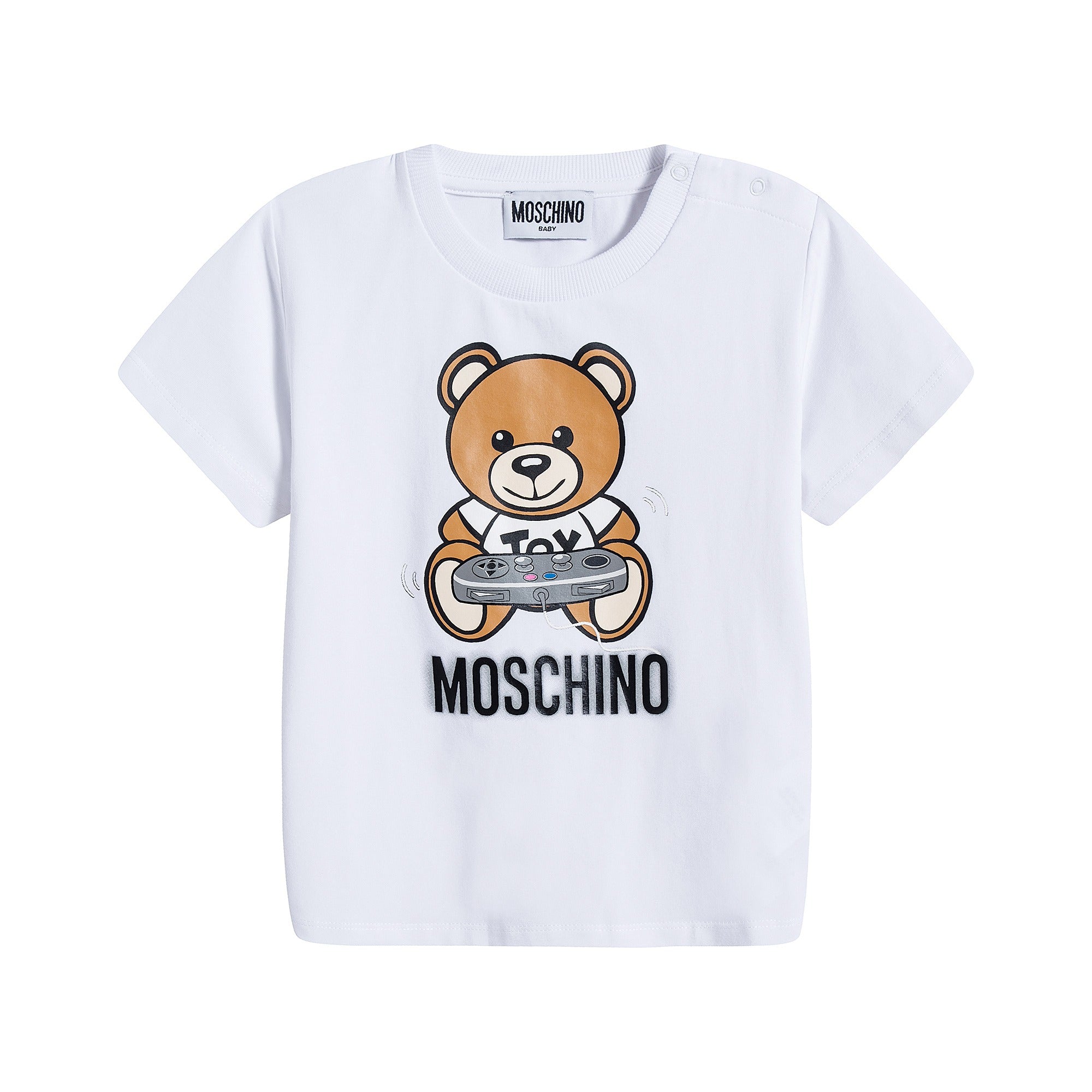 Baby Boys & Girls White T-Shirt