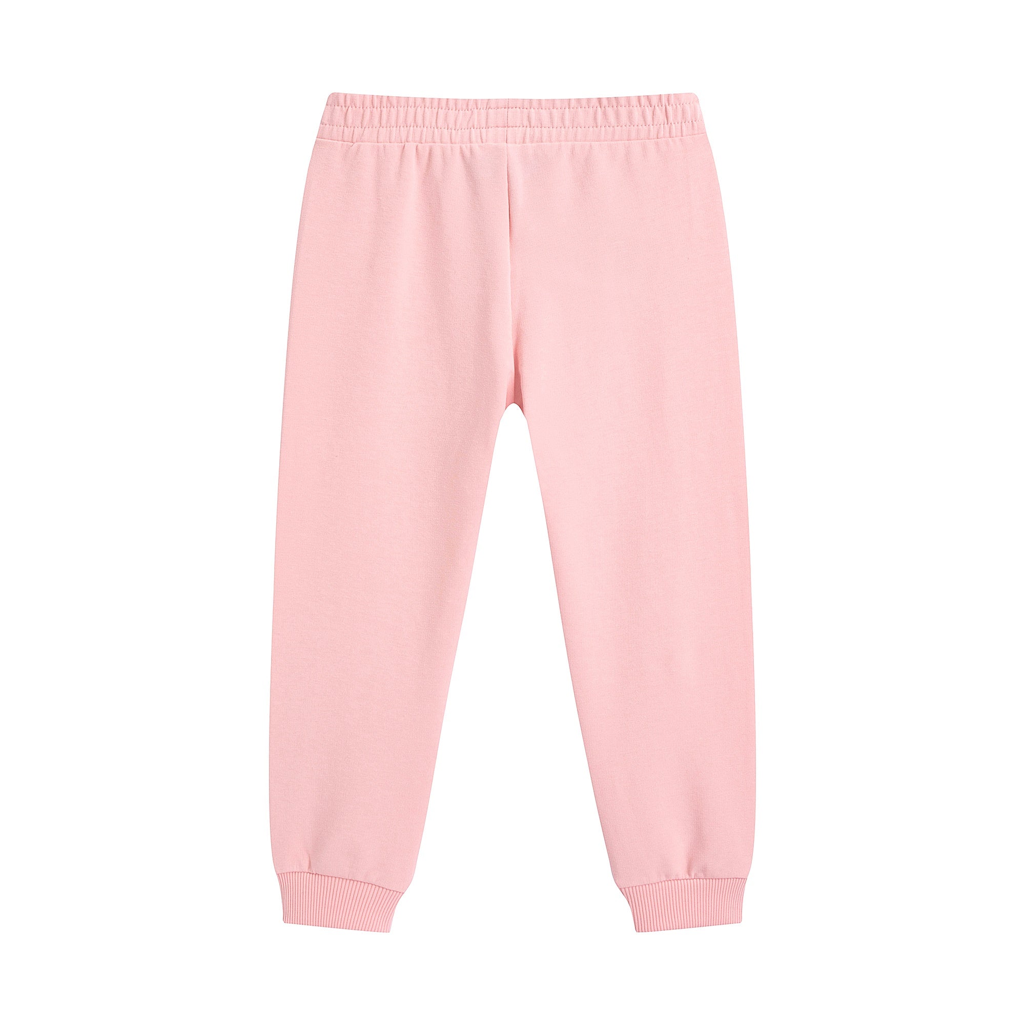 Girls Pink Cotton Trousers