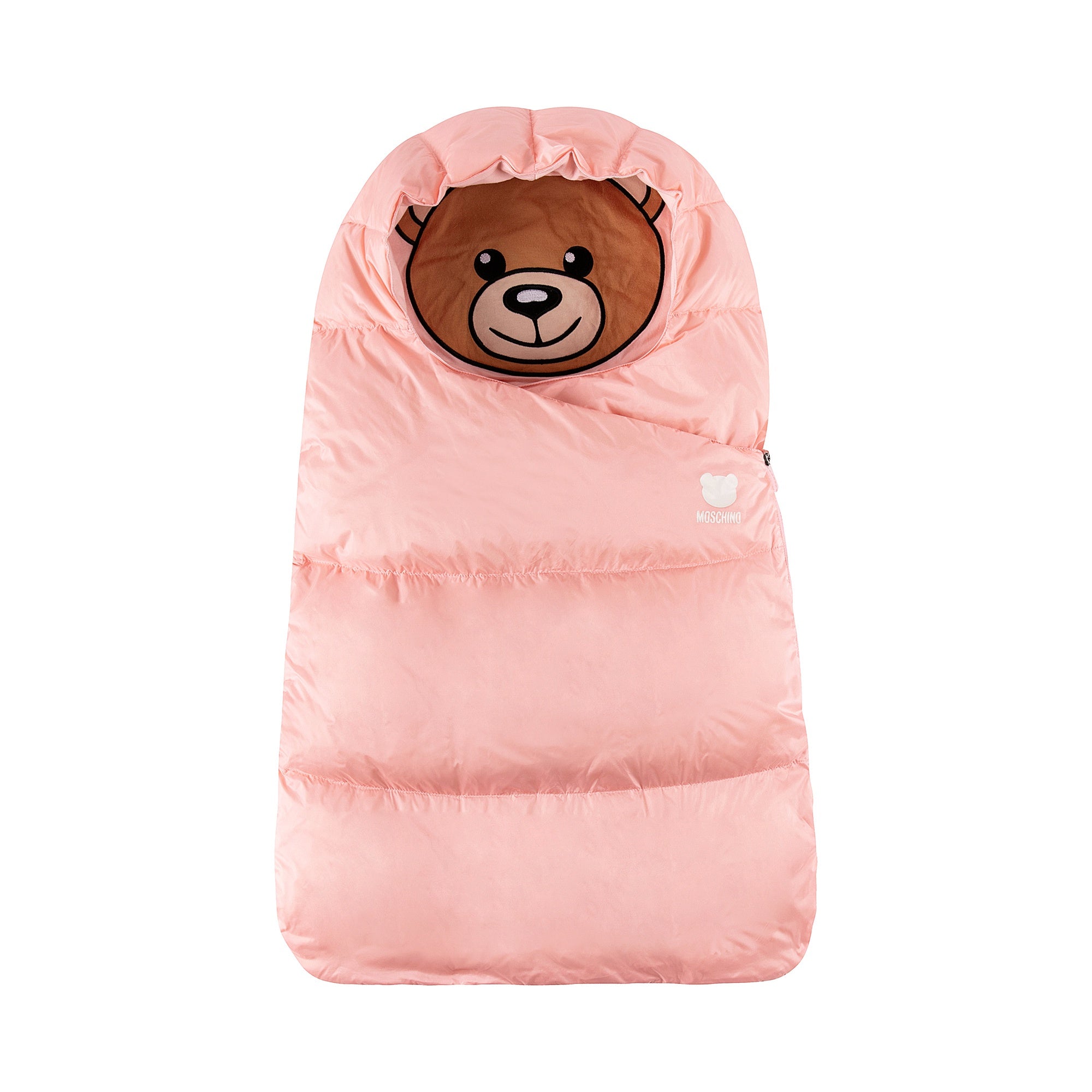 Baby Girls Pink Padded Down Sleeping Bag