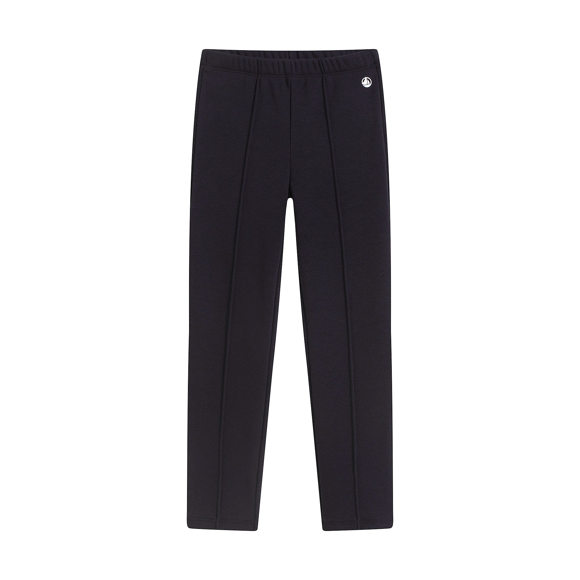 Girls Dark Navy Logo Trousers