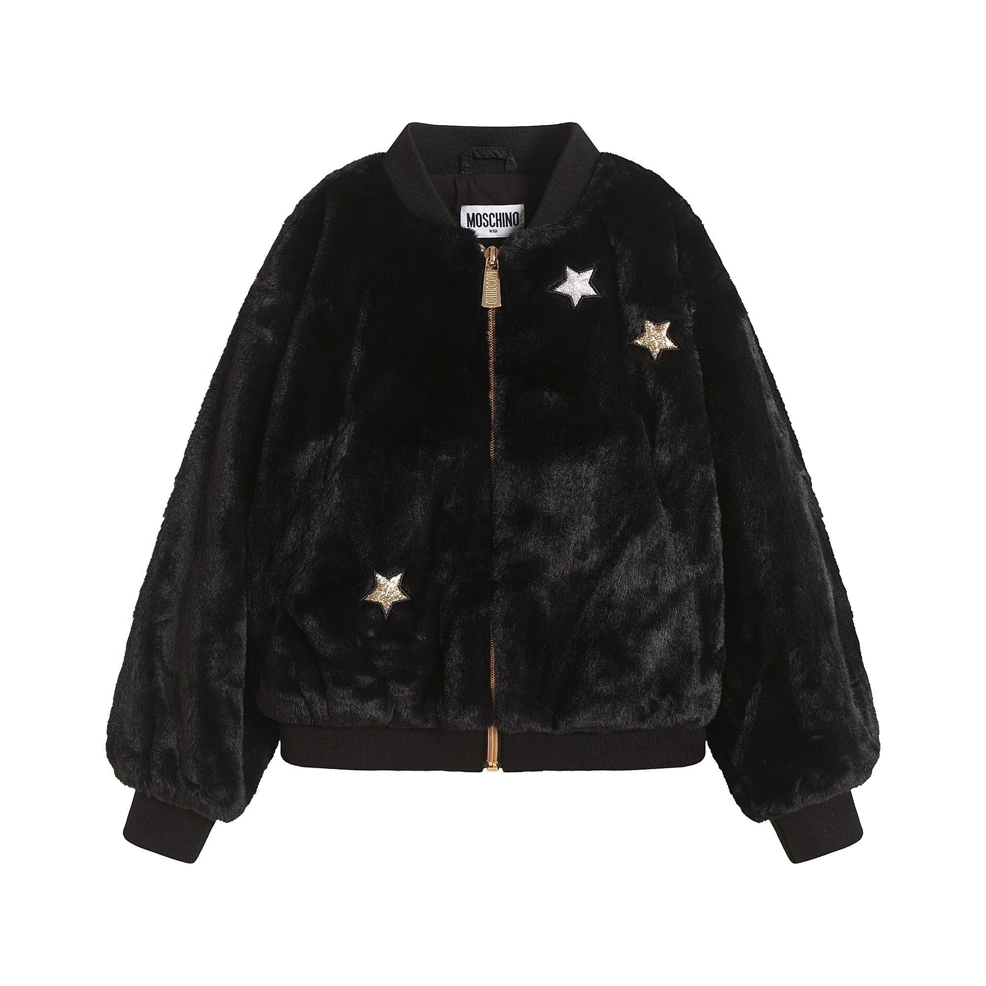 Girls Black Logo Jacket