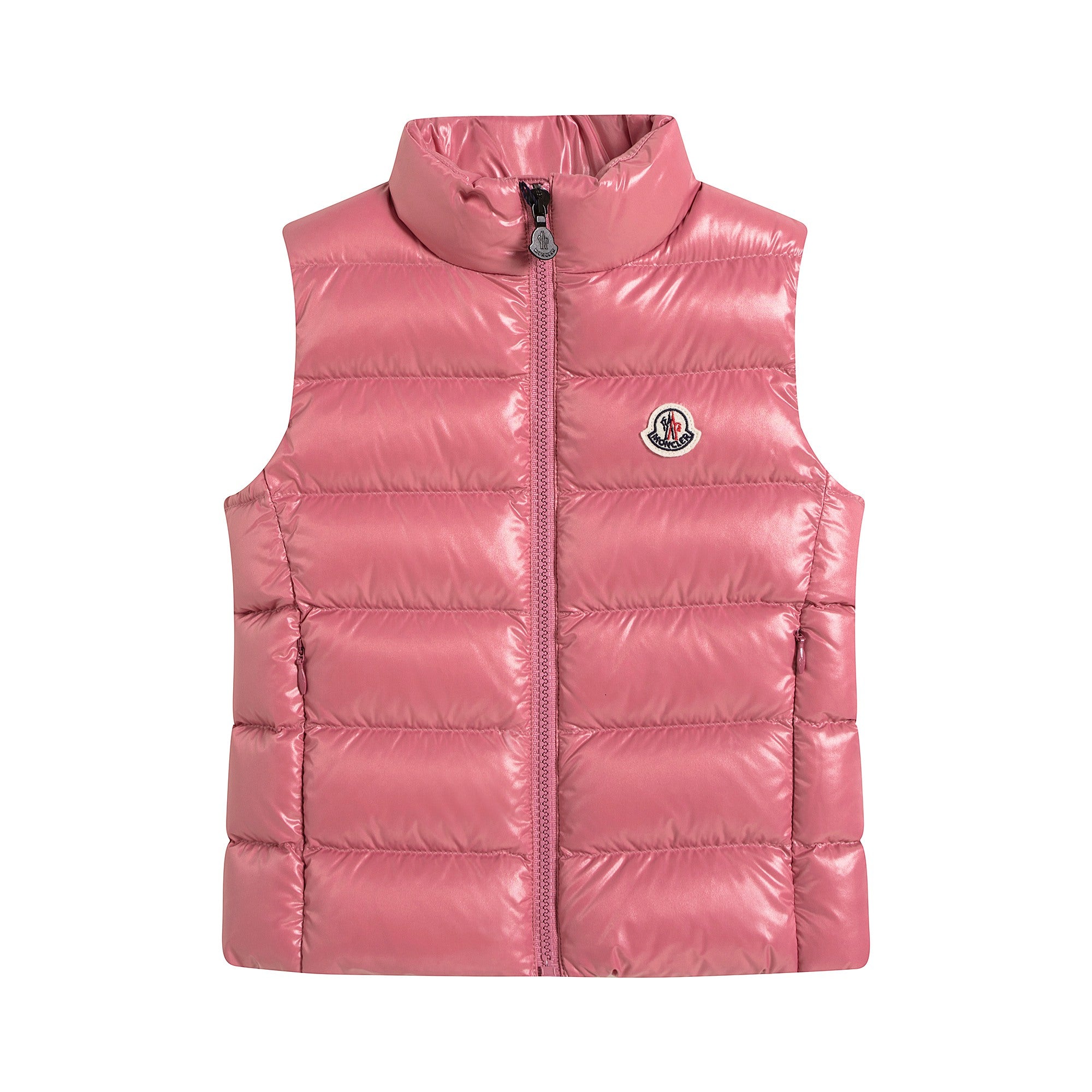Girls Bright Pink "GHANY" Padded Down Gilet