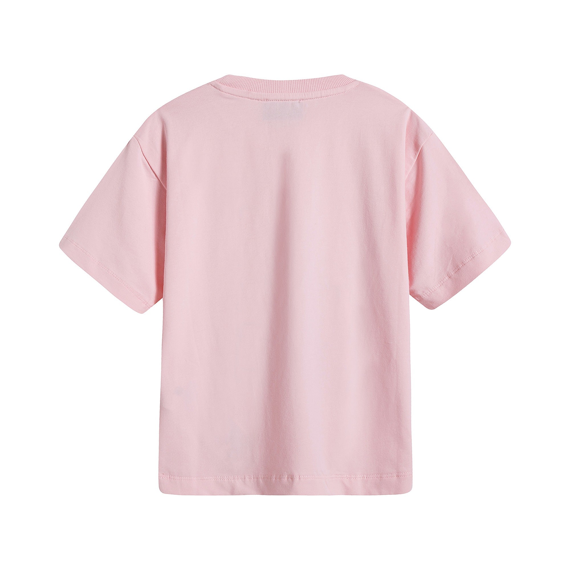 Girls Pink Teddy T-Shirt