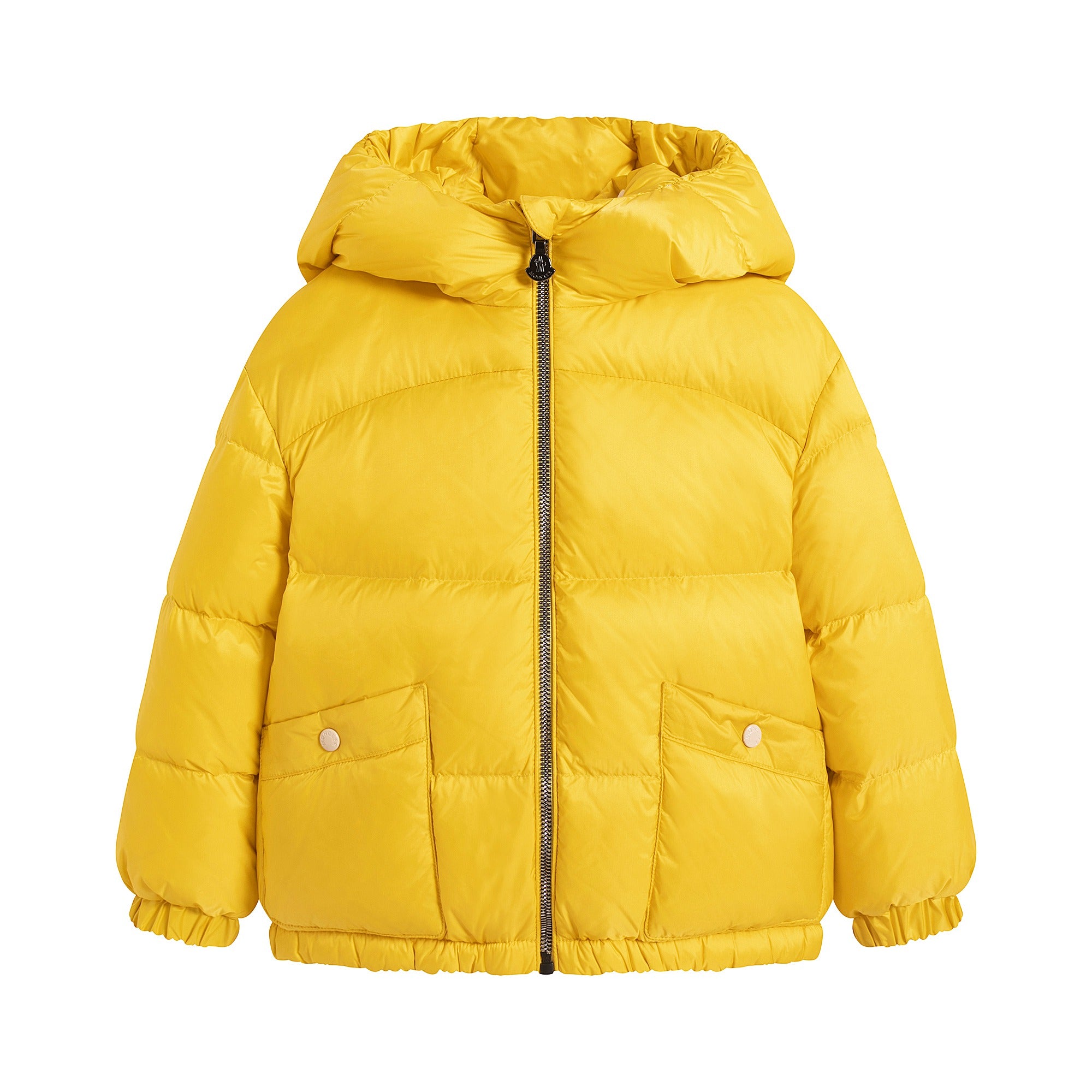 Girls Yellow 'BARDANETTE' Reversible Padded Down Jacket