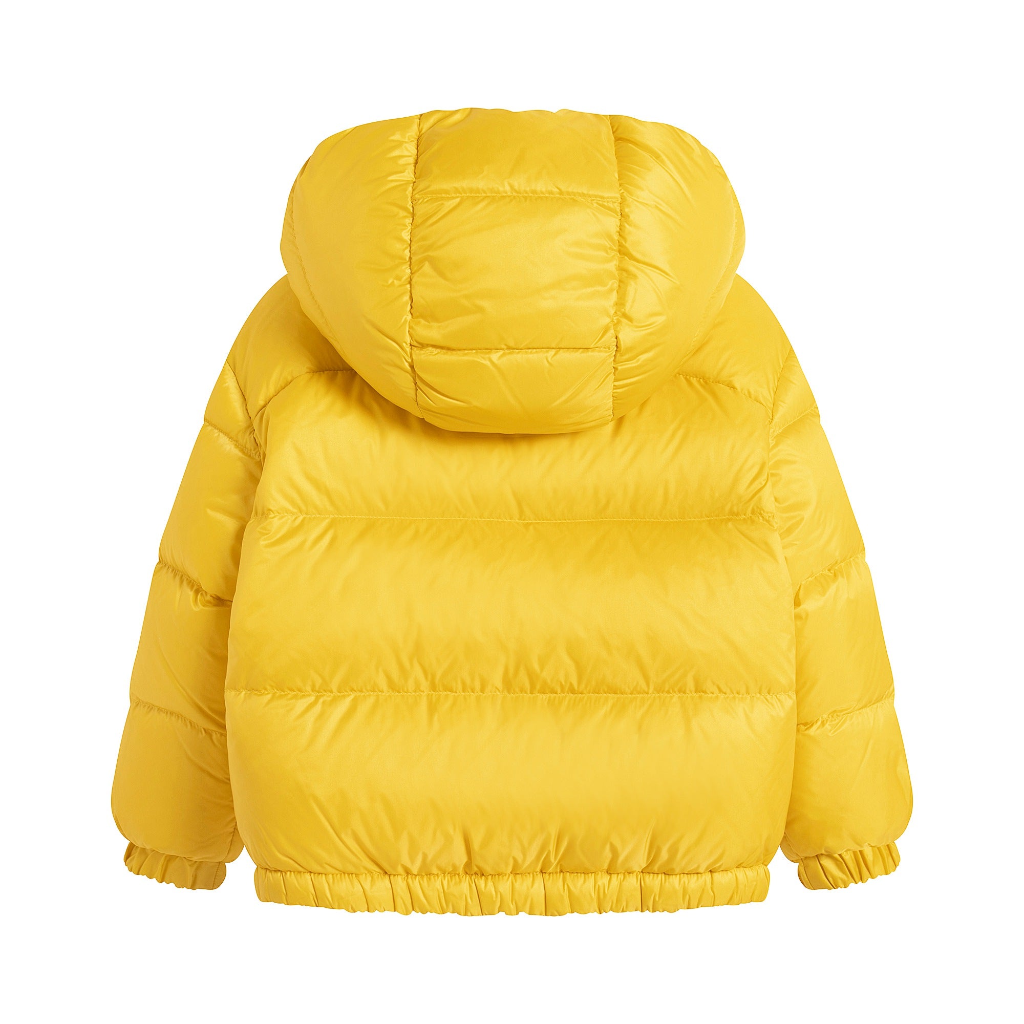 Girls Yellow 'BARDANETTE' Reversible Padded Down Jacket
