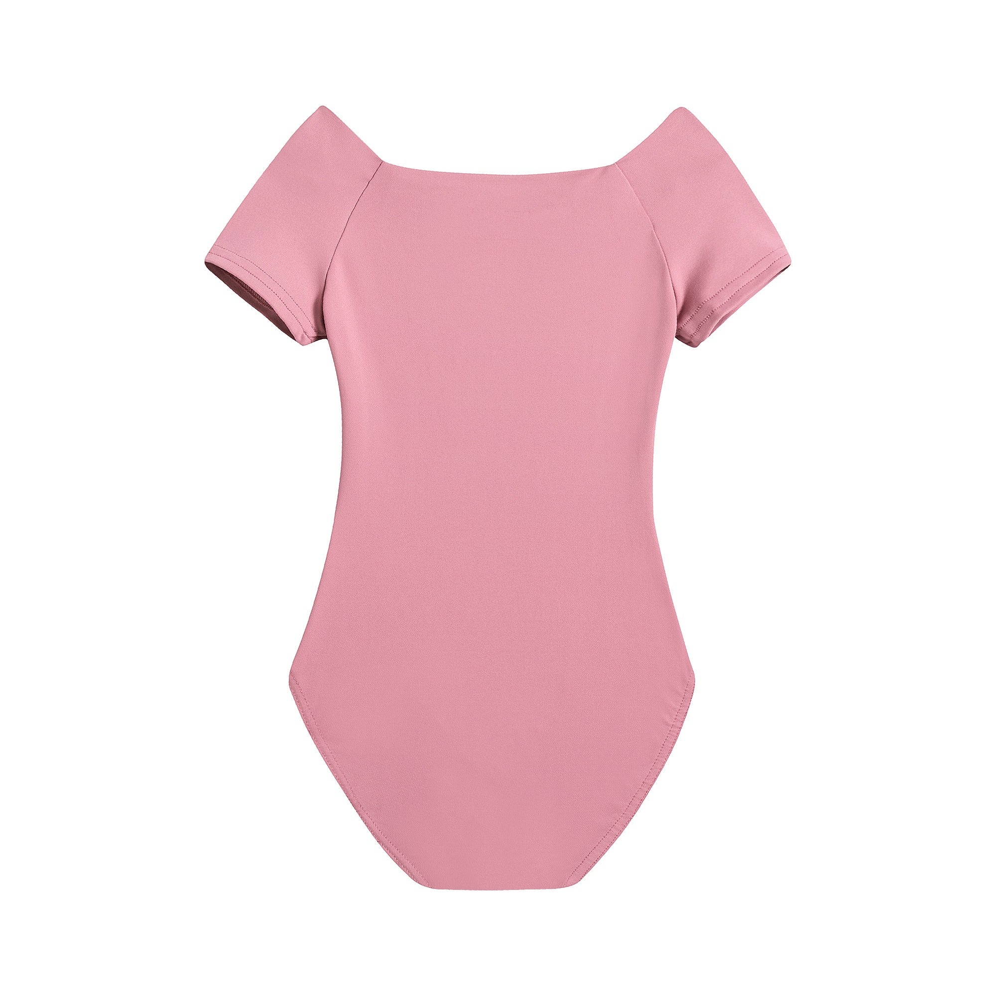 Girls Rose Pink Ballet Justaucorps