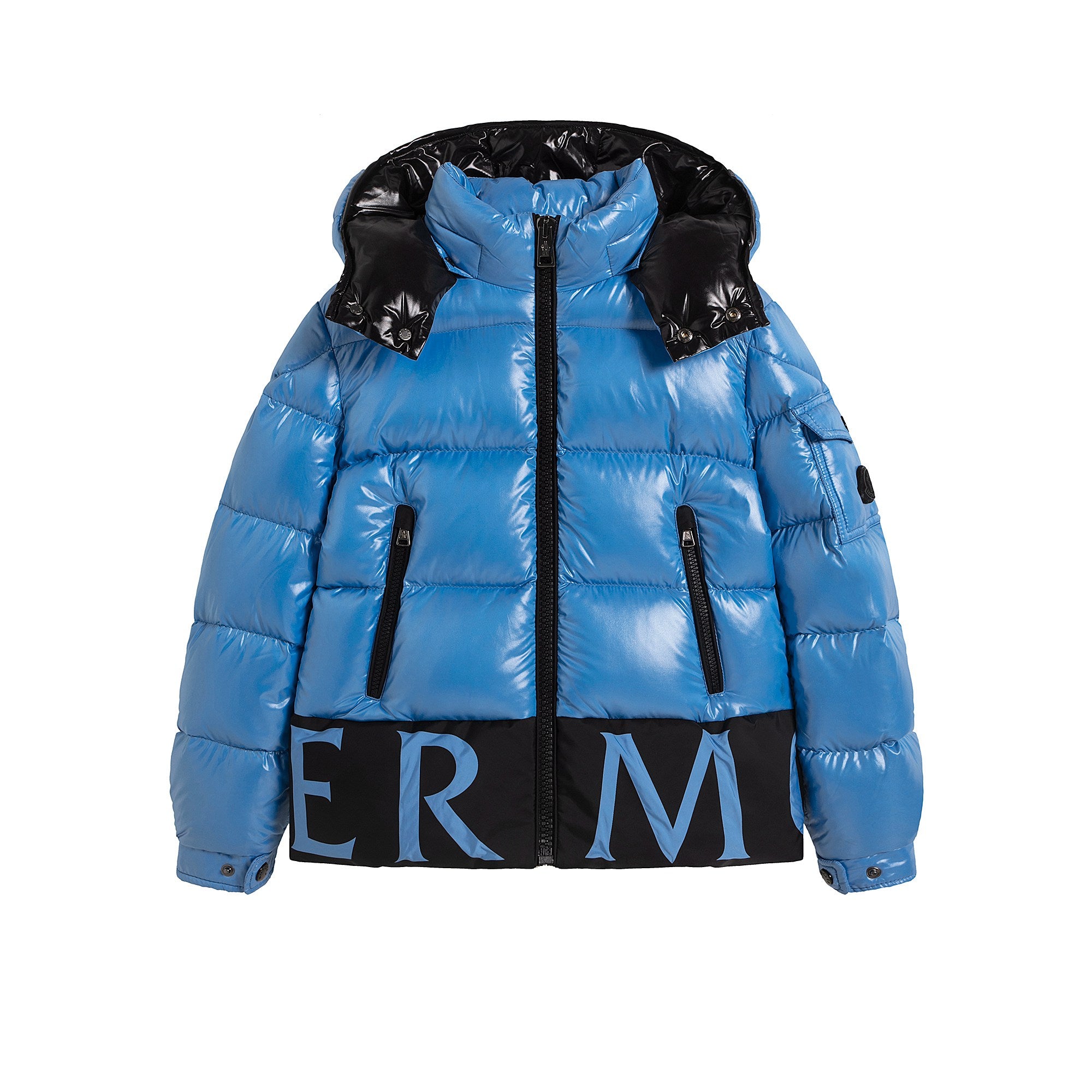 Girls Blue "PERVIN" Padded Down Jacket