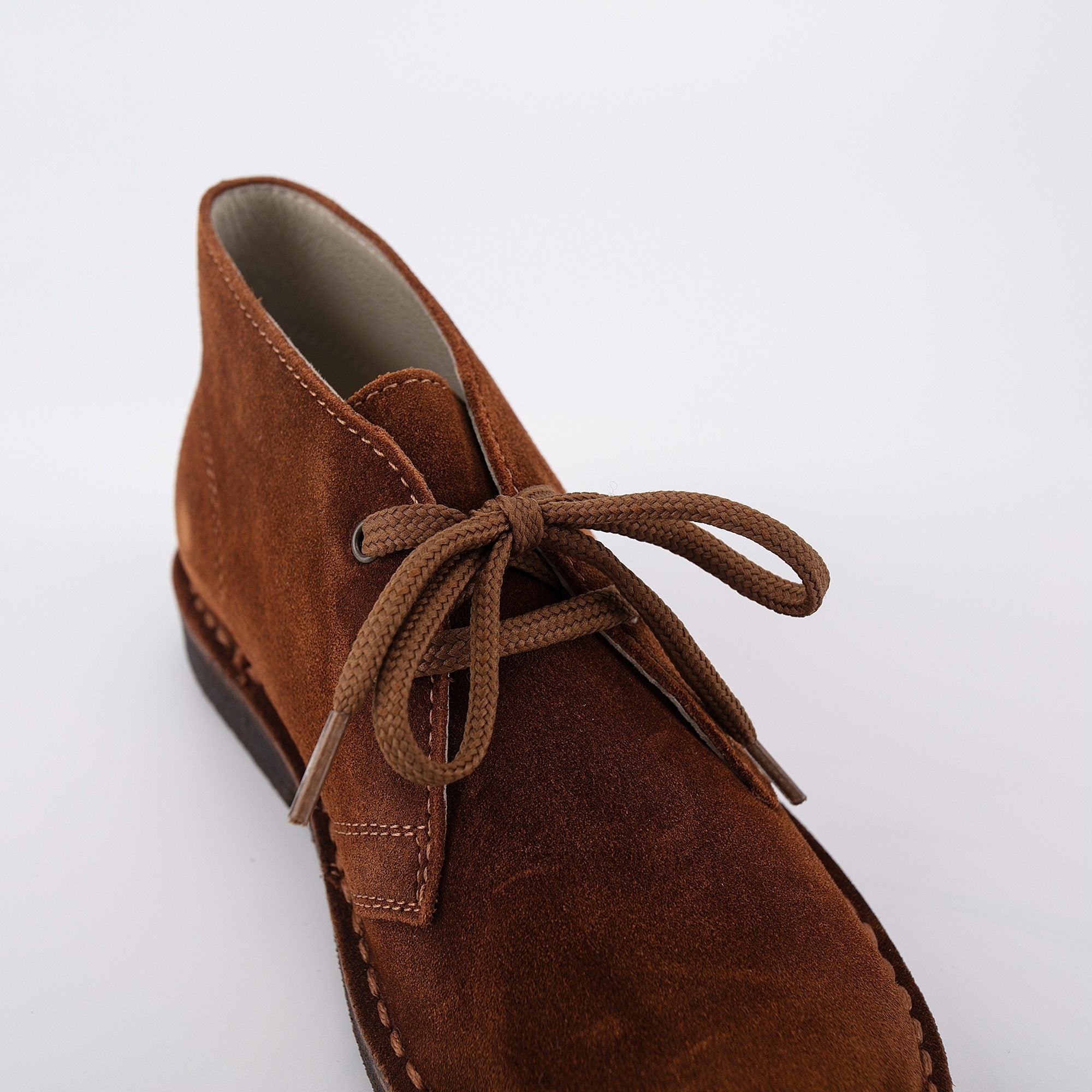 Boys & Girls Brown Leather Shoes