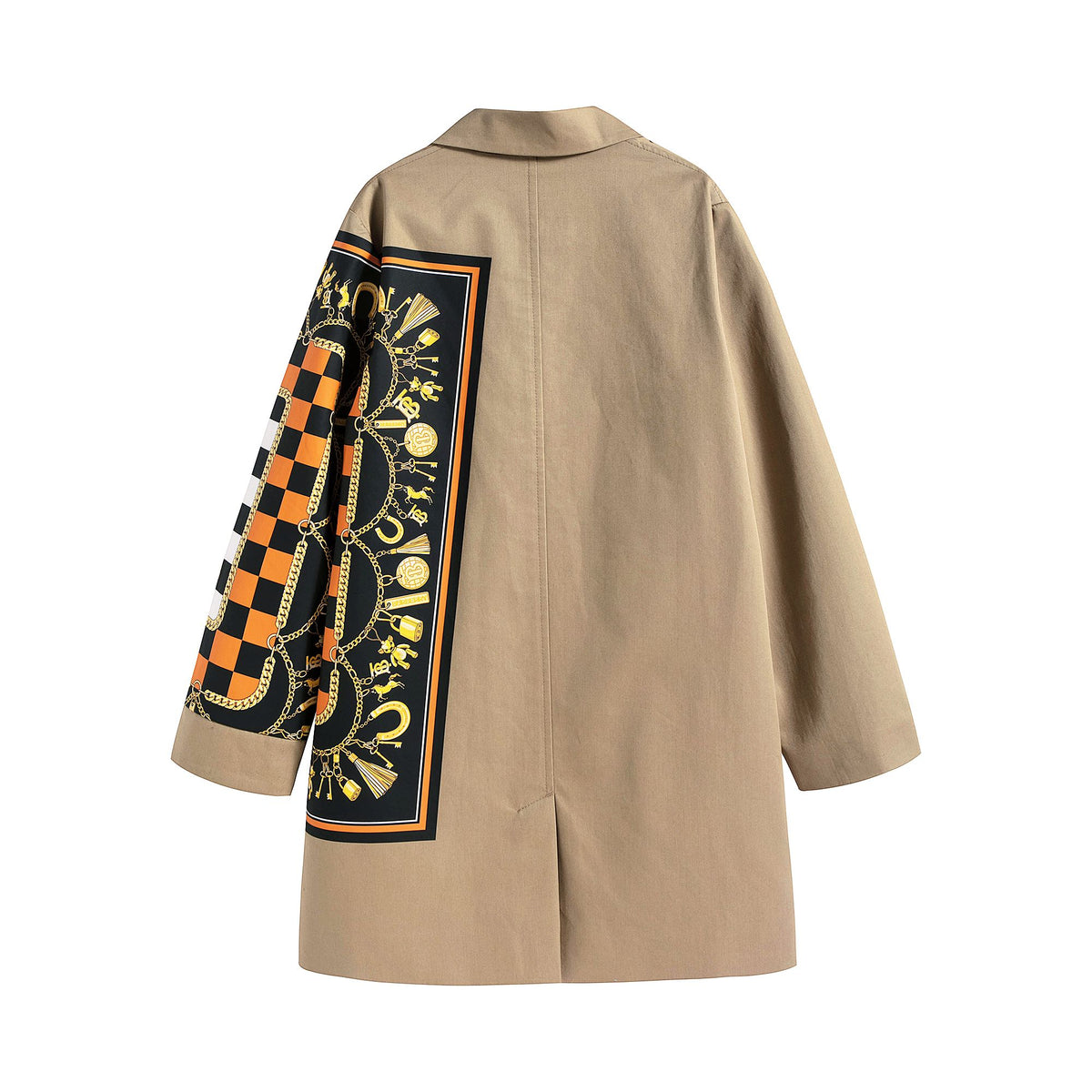 Girls Honey Painted Logo Coat