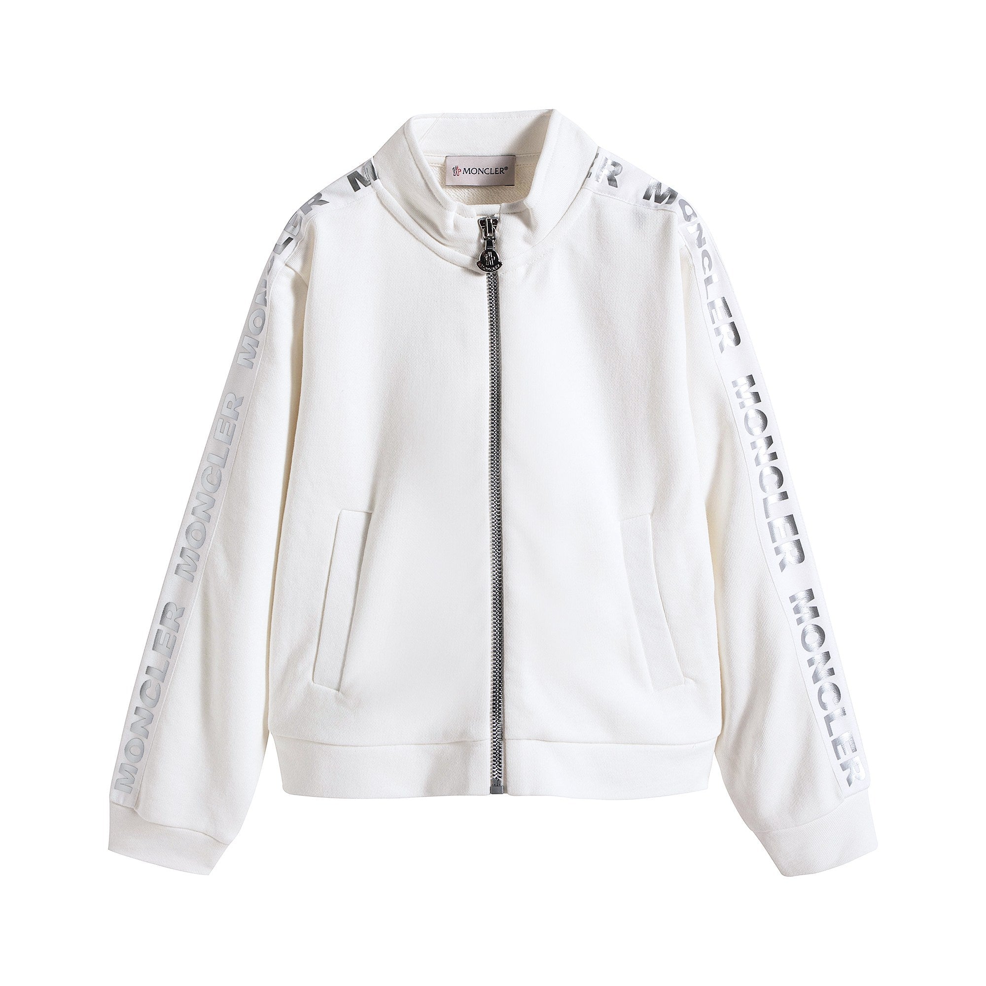 Girls White Logo Cotton Set