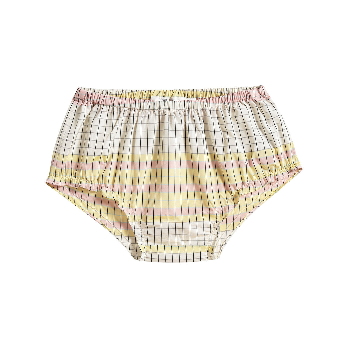 Baby Girls Yellow Check Dress Set
