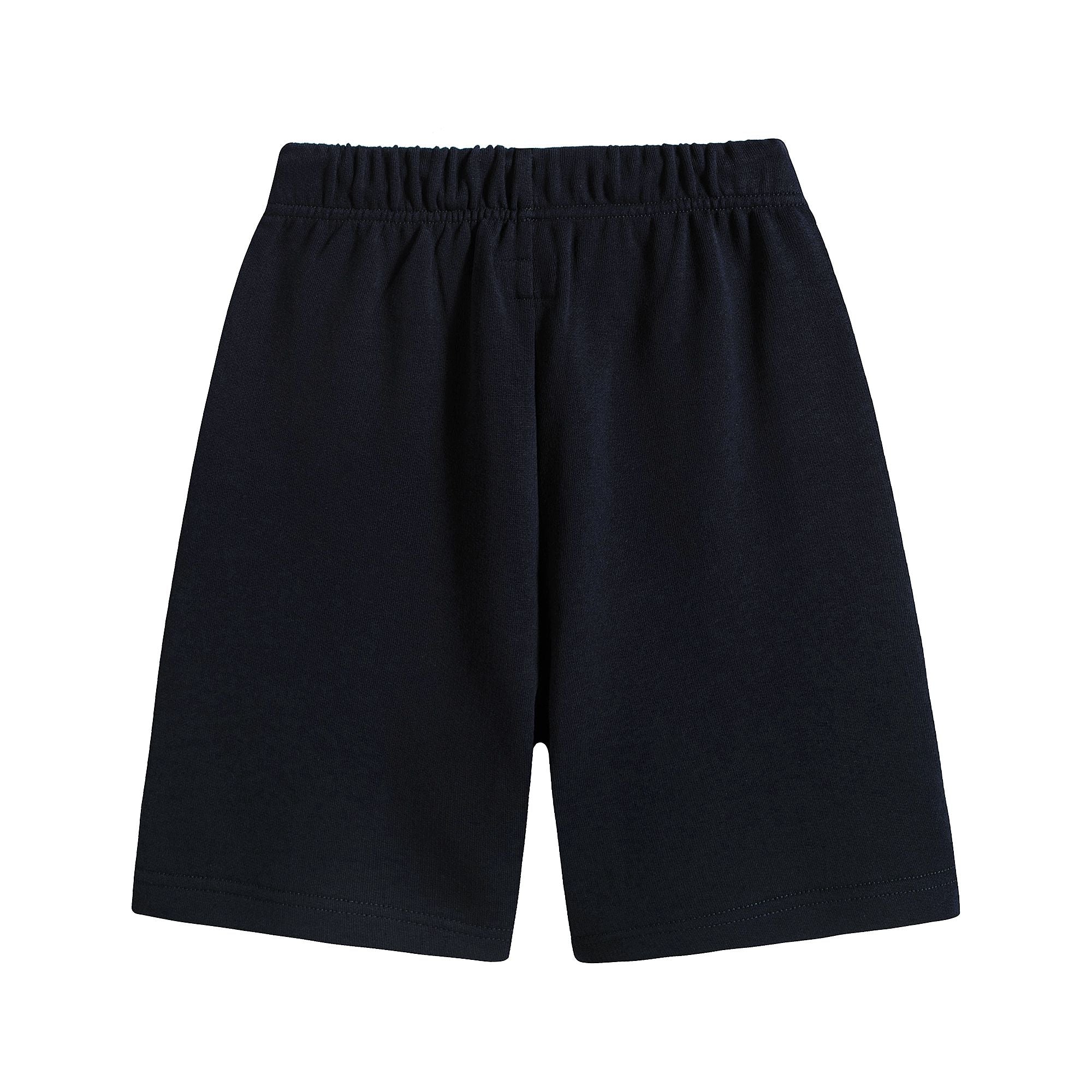 Girls Blue Cotton Shorts