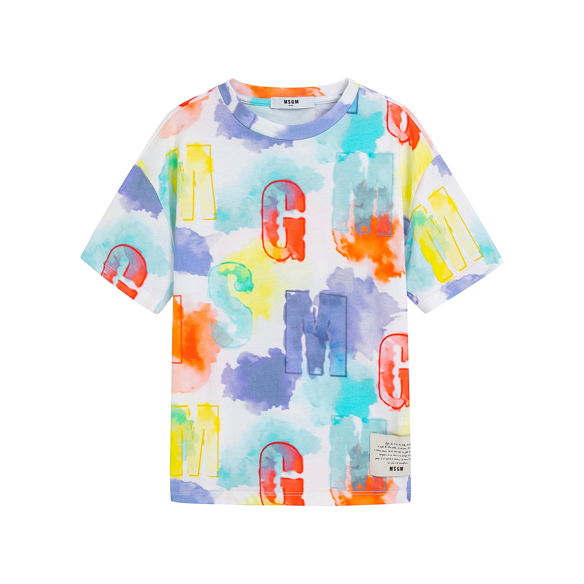Boys & Girls Multicolor Cotton T-Shirts