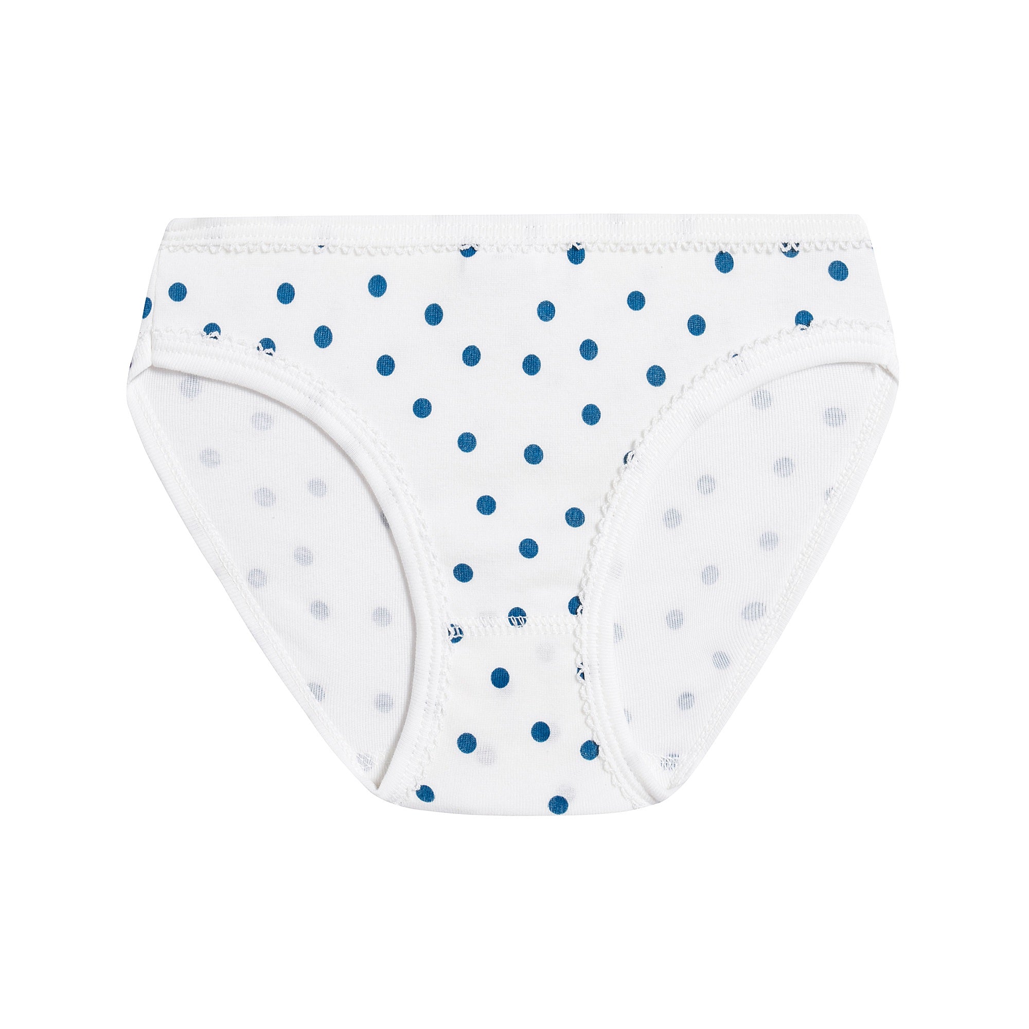 Girls Multicolor Cotton Underwear Set (5 Pack)