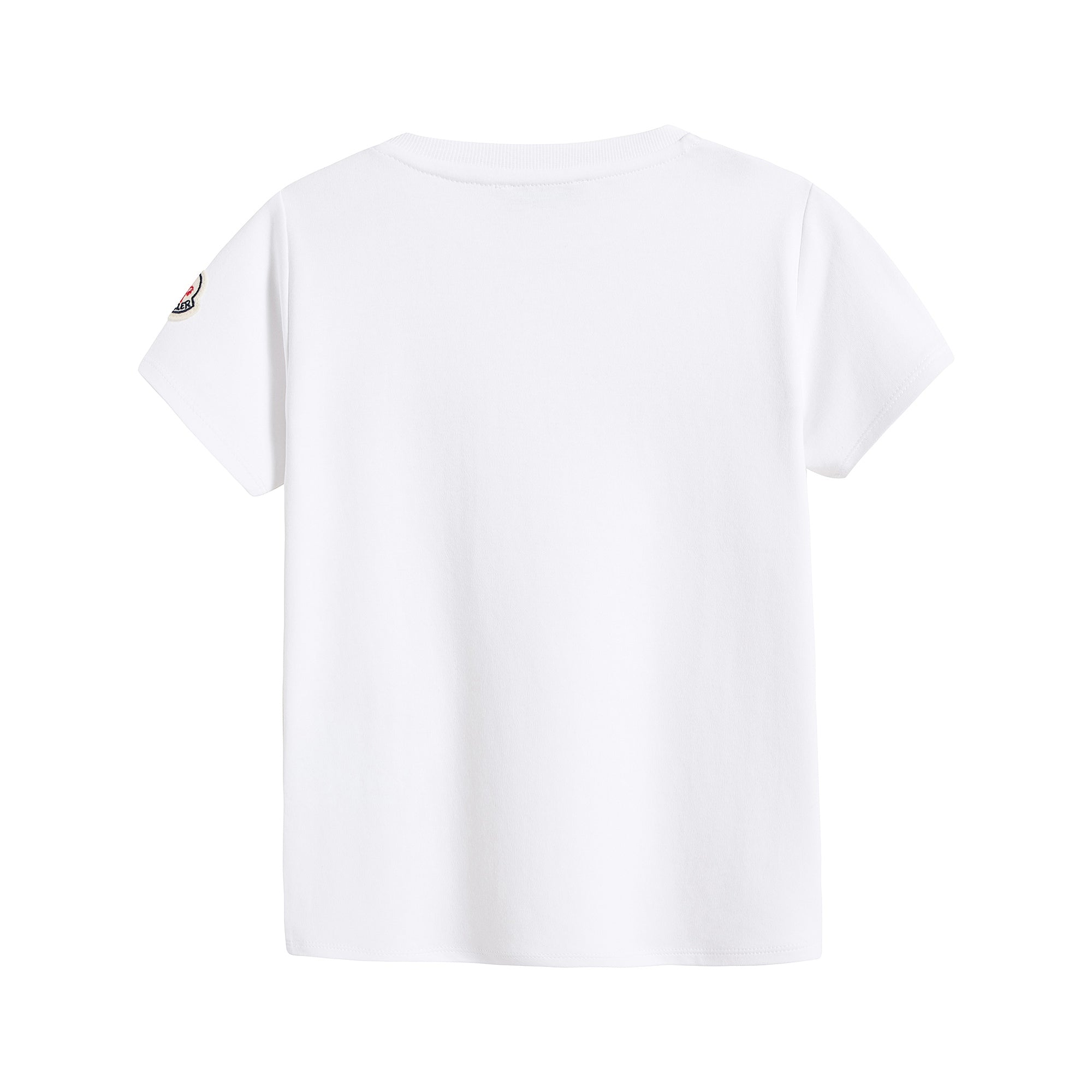 Baby Boys & Girls White Cotton T-Shirt