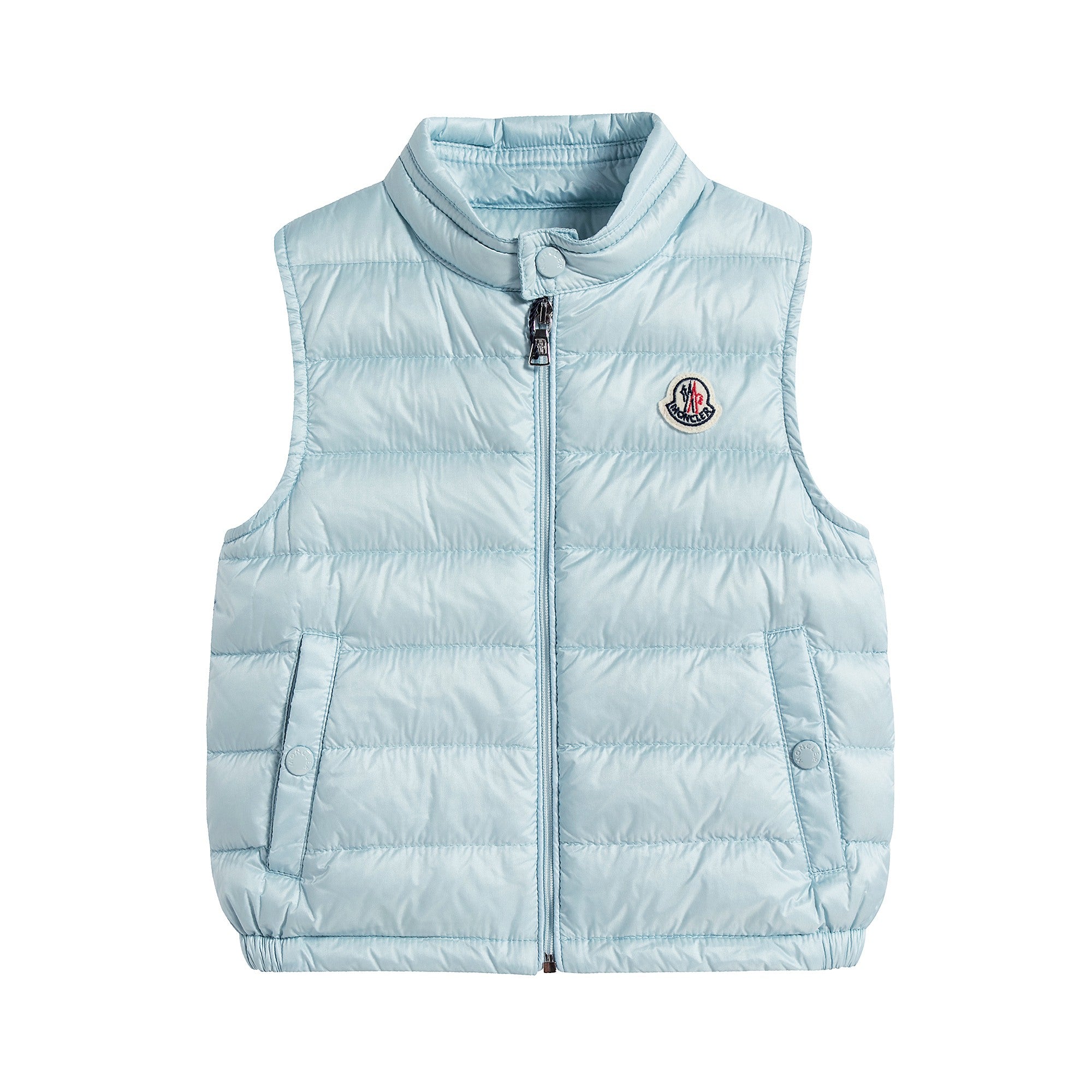 Baby Boys & Girls Pastel Blue "NEW AMAURY" Padded Down Vest